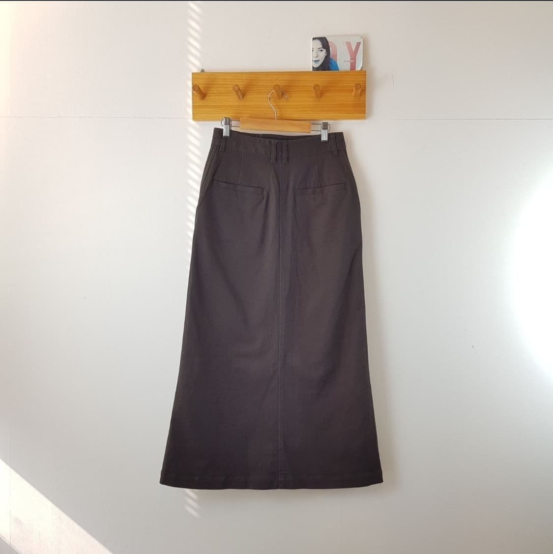 포크앤스푼 프런트 슬릿 스커트 상품이미지4