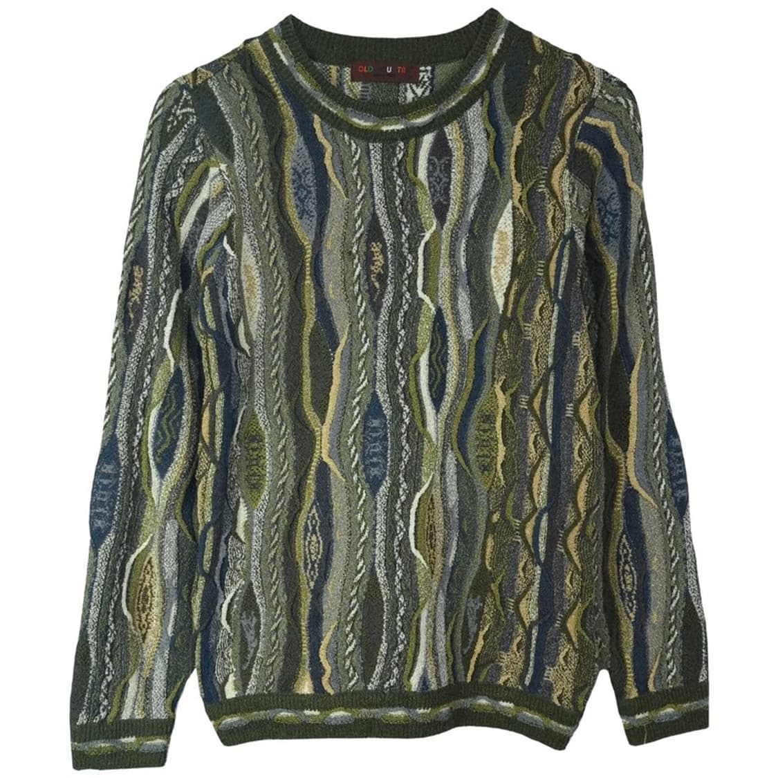 [빈티지] 에스닉 3D 케이블 쿠지맛 니트 M17821 상품이미지2