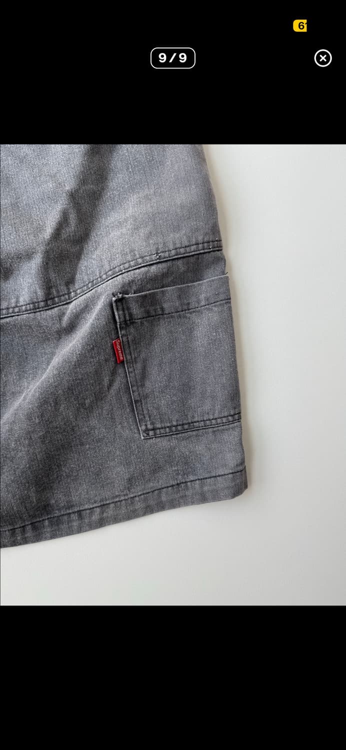 90s 슈프림 워크 쇼츠 그레이 old supreme 상품이미지9