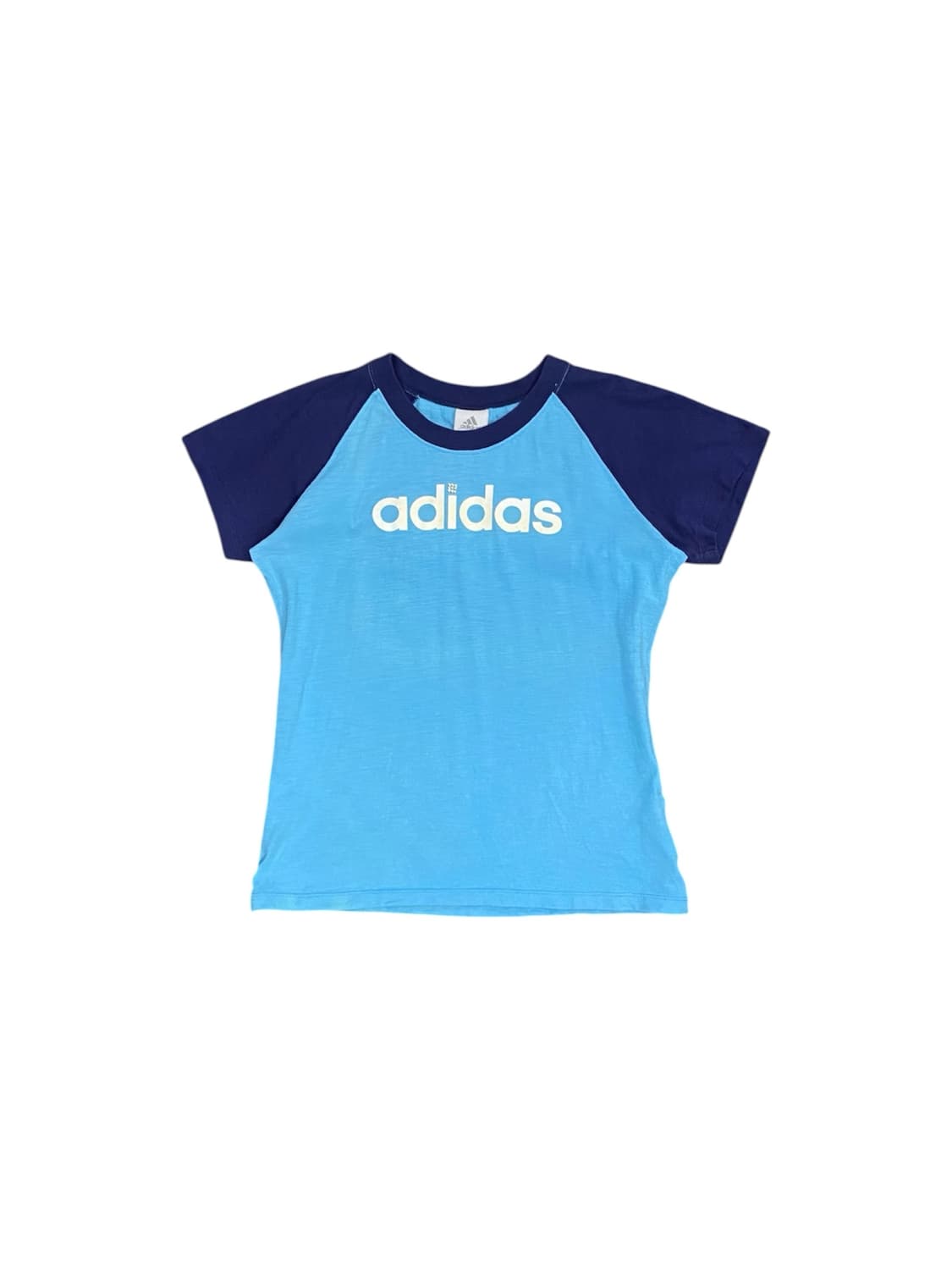 Adidas 큐빅 디테일 레글런 반팔 티셔츠 상품이미지1