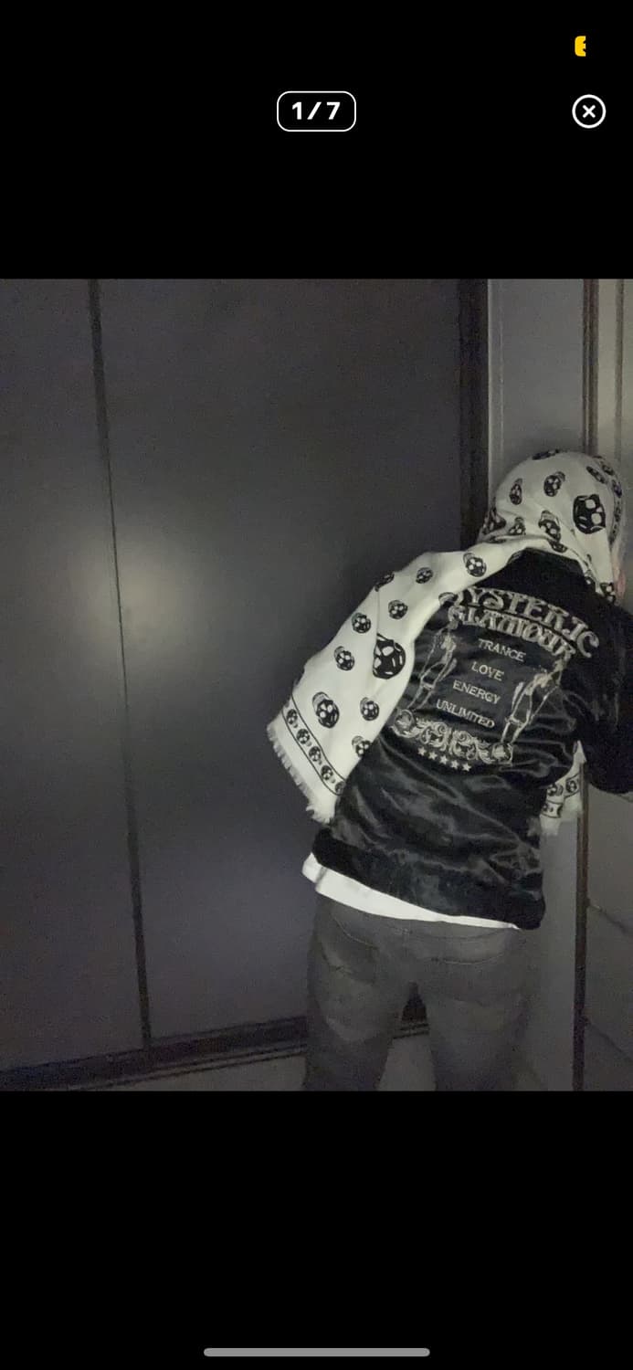 양홍원 착용 히스테릭 글래머 블루종 y2k 스트릿 갸루 펑키 일본빈티지6 상품이미지1