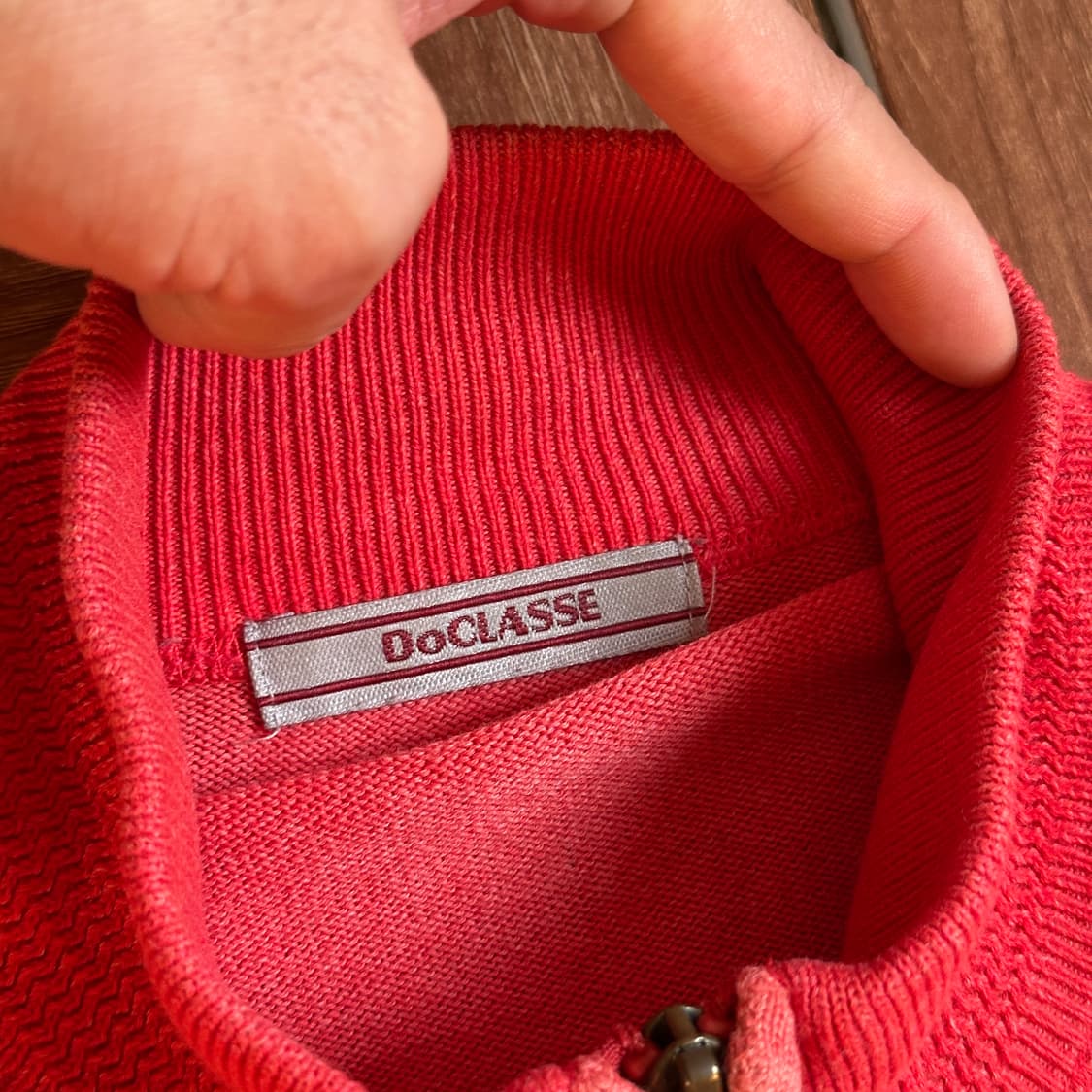 Do classe knit zip-up cardigan  상품이미지5