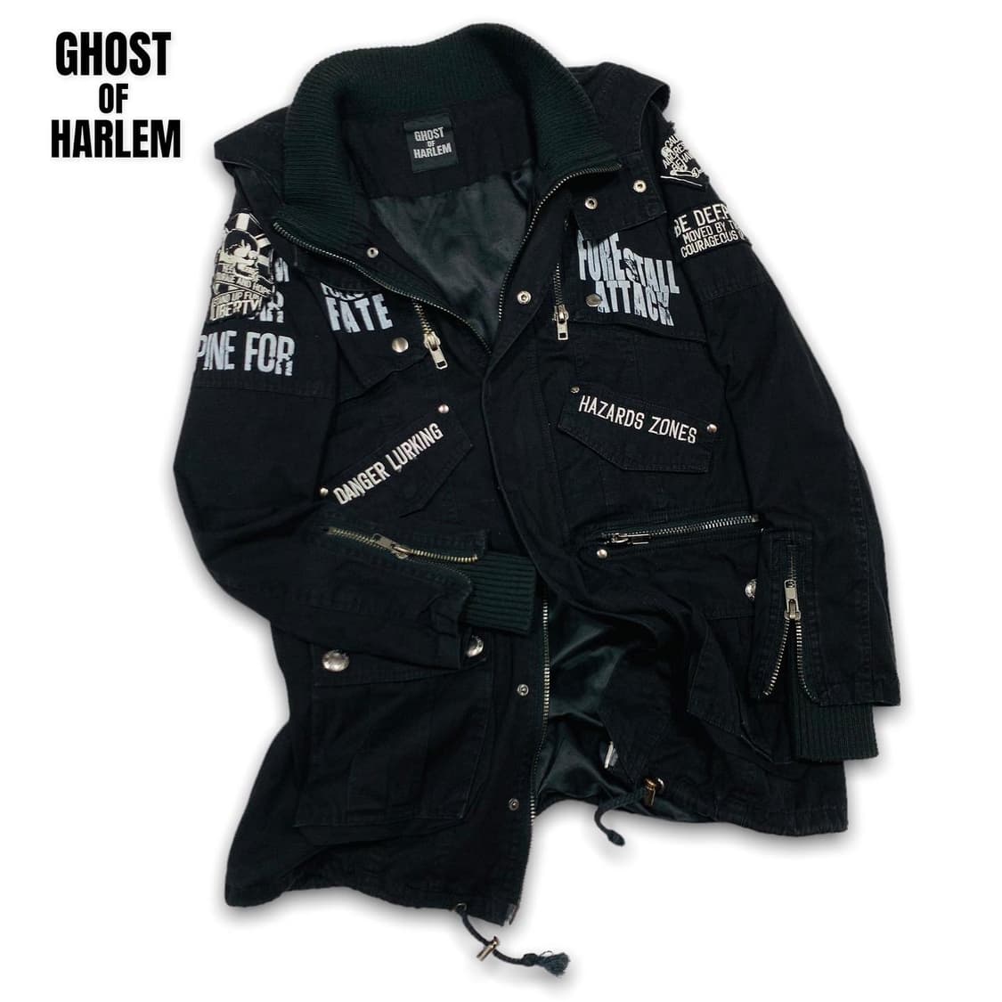 Ghost of Harlem black Jacket 상품이미지1