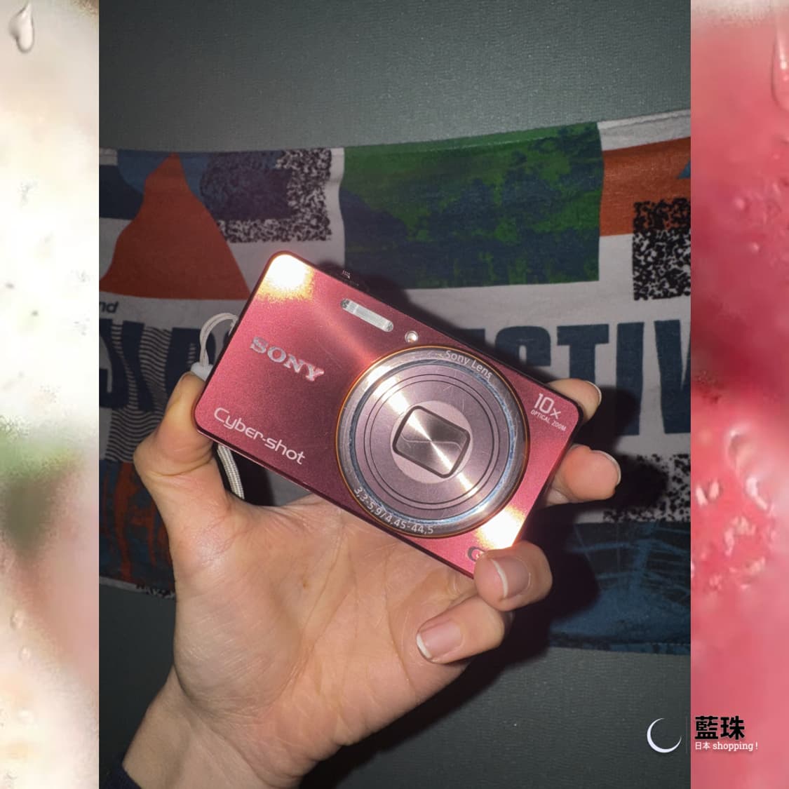 소니 사이버샷 DSC-WX100 빈티지 미니 디카 디지털카메라 핑크 상품이미지1
