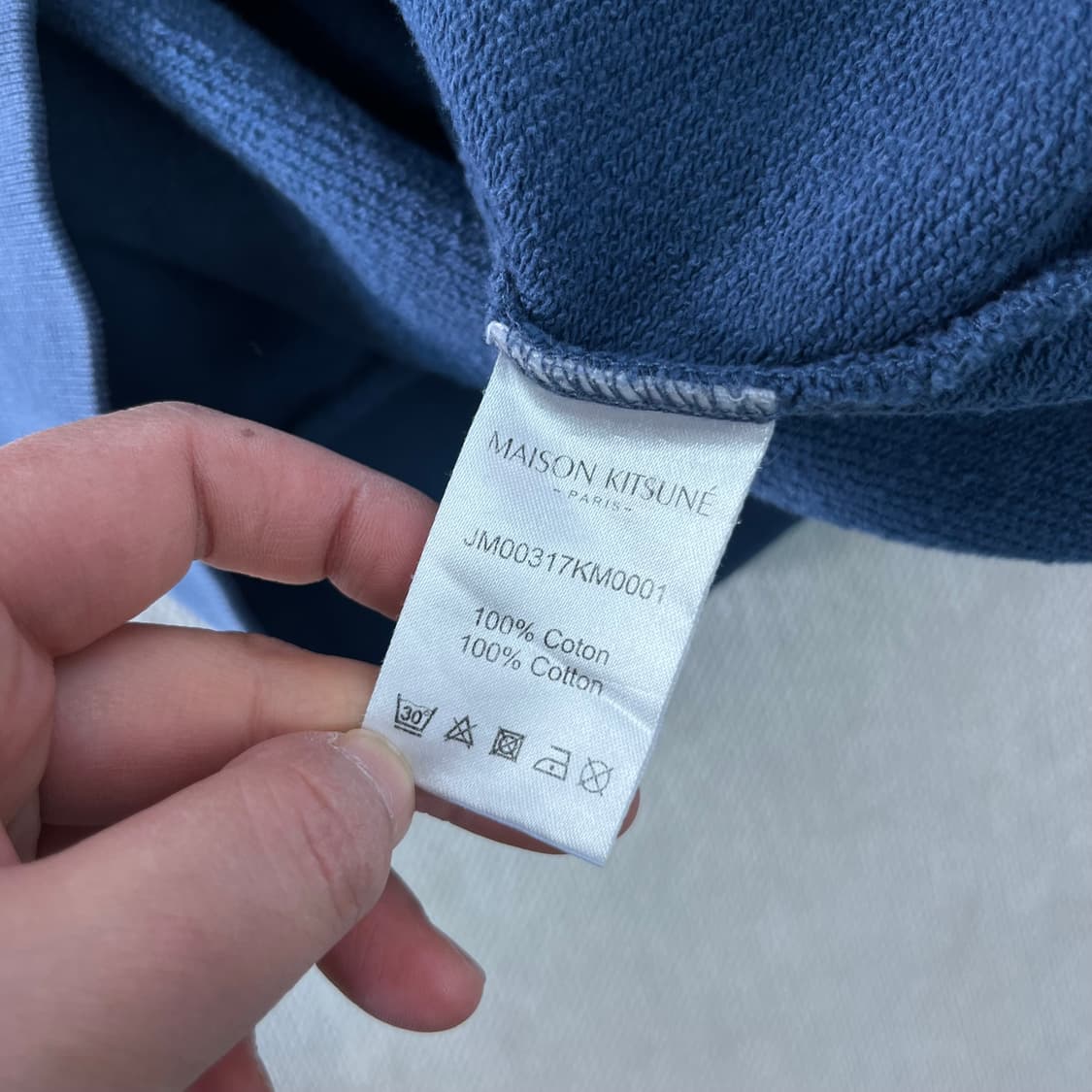 100 메종키츠네 칠렉스 폭스패치 맨투맨 상품이미지5