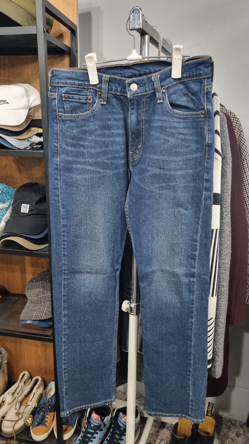 levis 513 슬림 스트레이트핏 스판 워싱청바지 허리30 상품이미지1