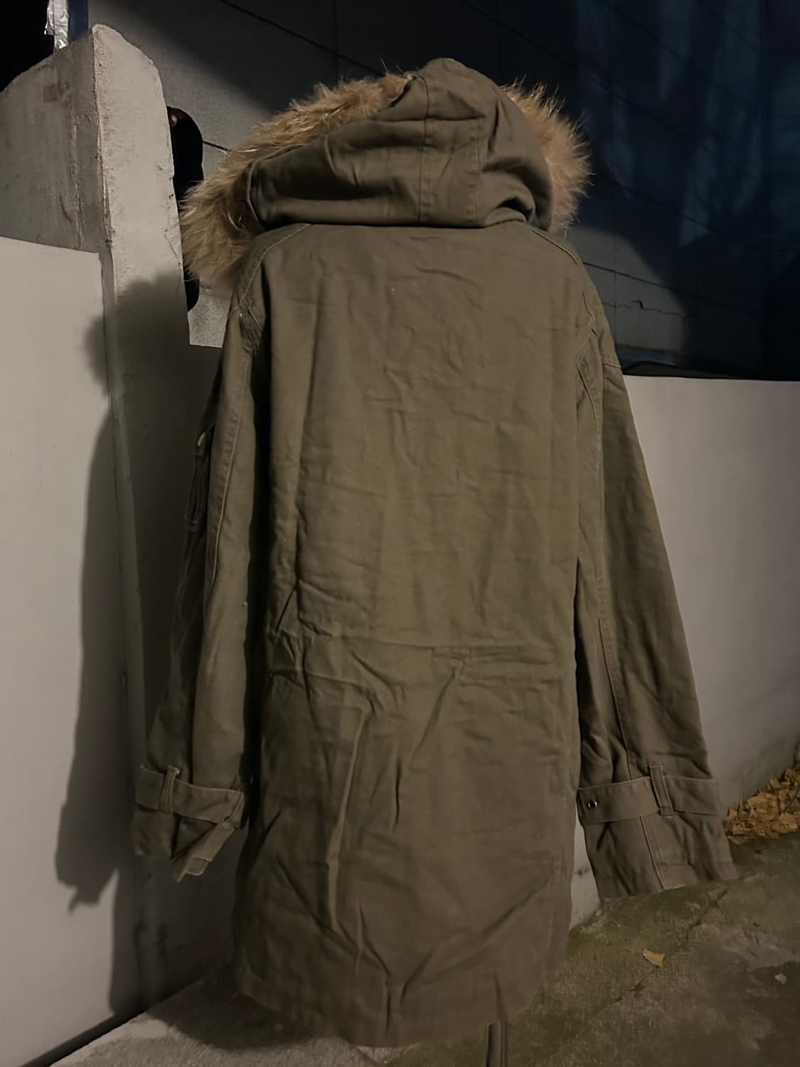 *rare* 2000s 세실맥비 울프죠 퍼 야상 버클 자켓 상품이미지3