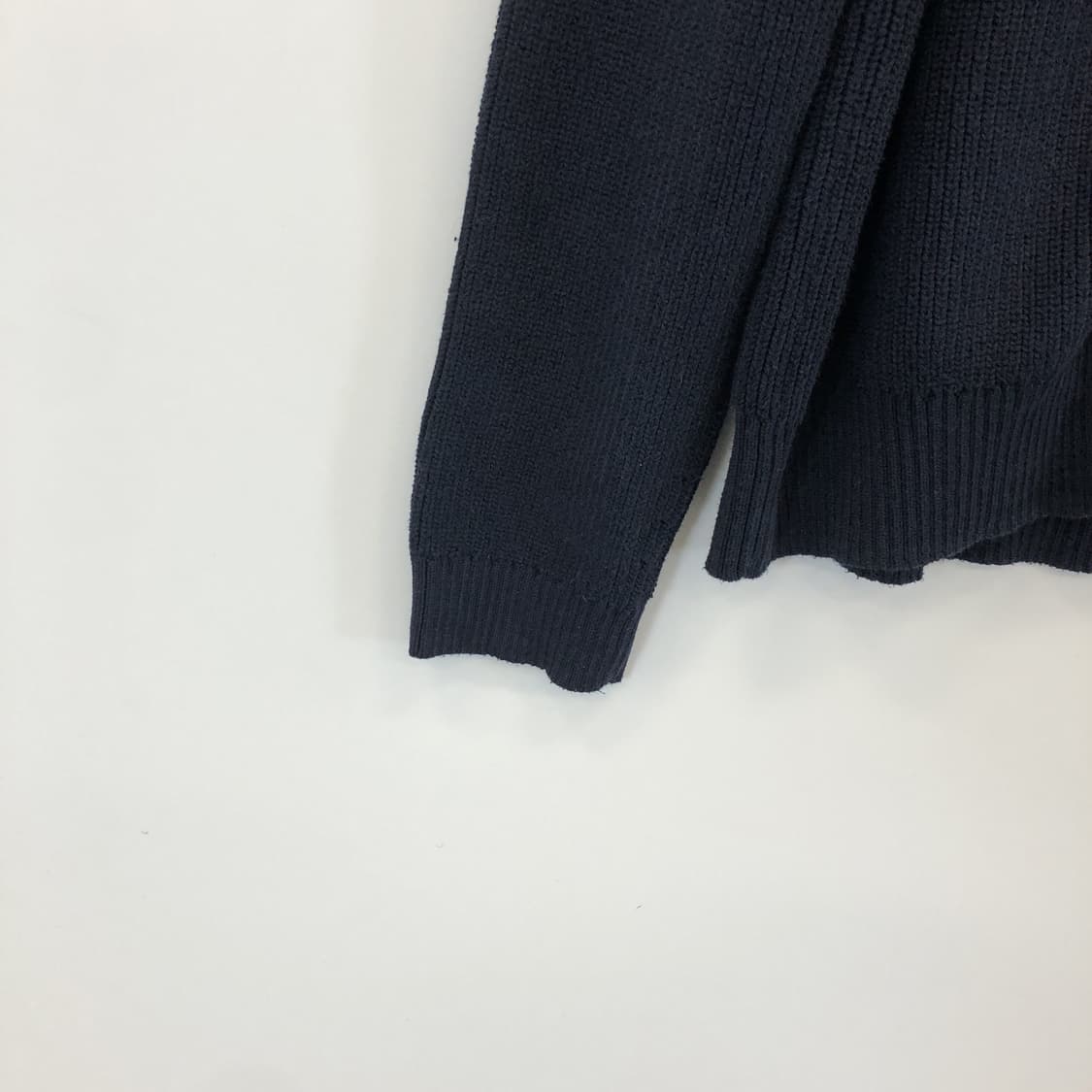 SUARE 수아레 오블리크 사선 니트가디건 2 상품이미지2