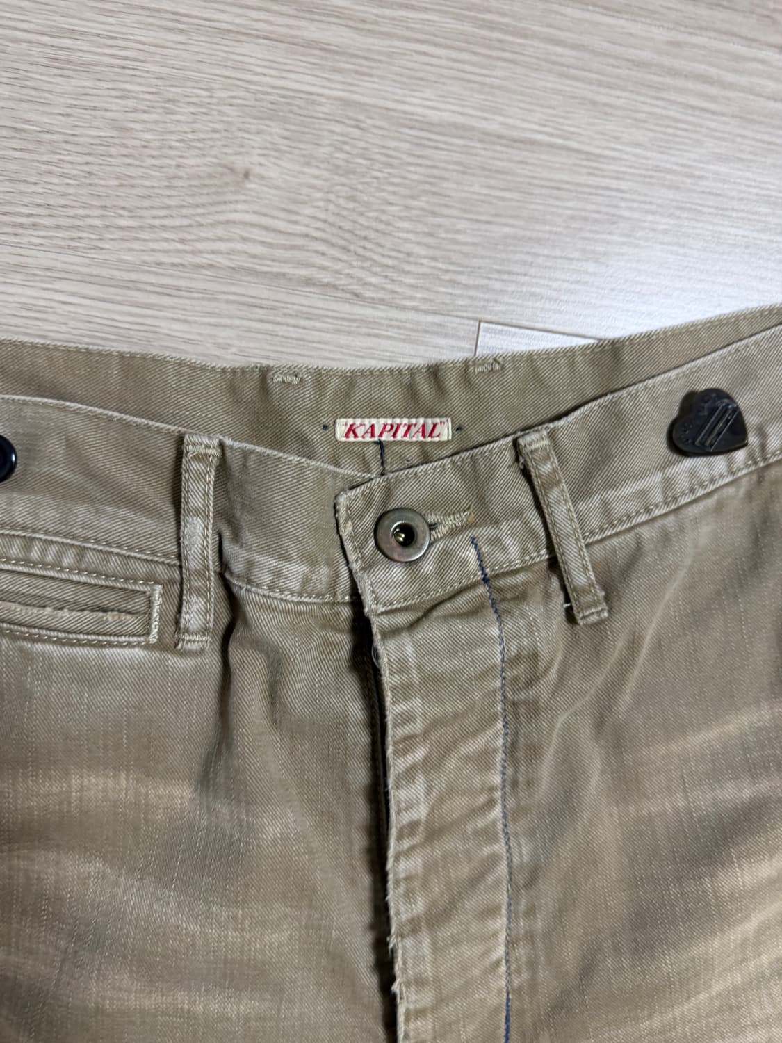 캐피탈보로 베이지팬츠  34~36 상품이미지2