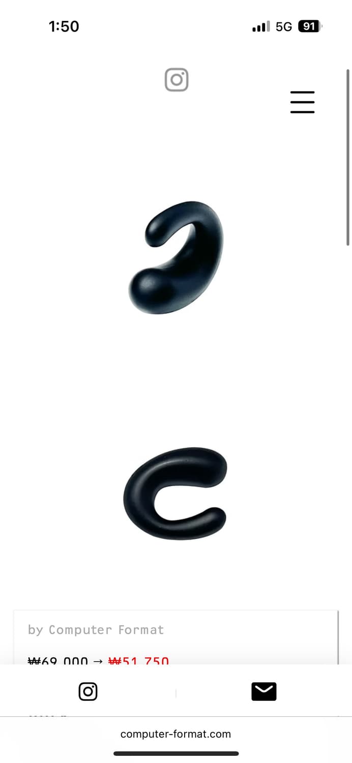 CF Leech Ear Cuff 상품이미지2