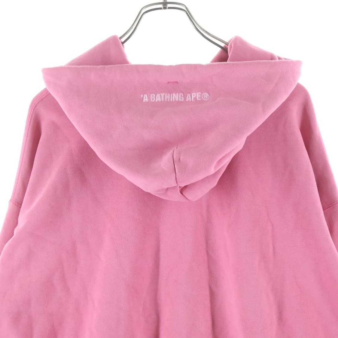 베이프 컬리지 풀오버 후드 핑크 상품이미지4