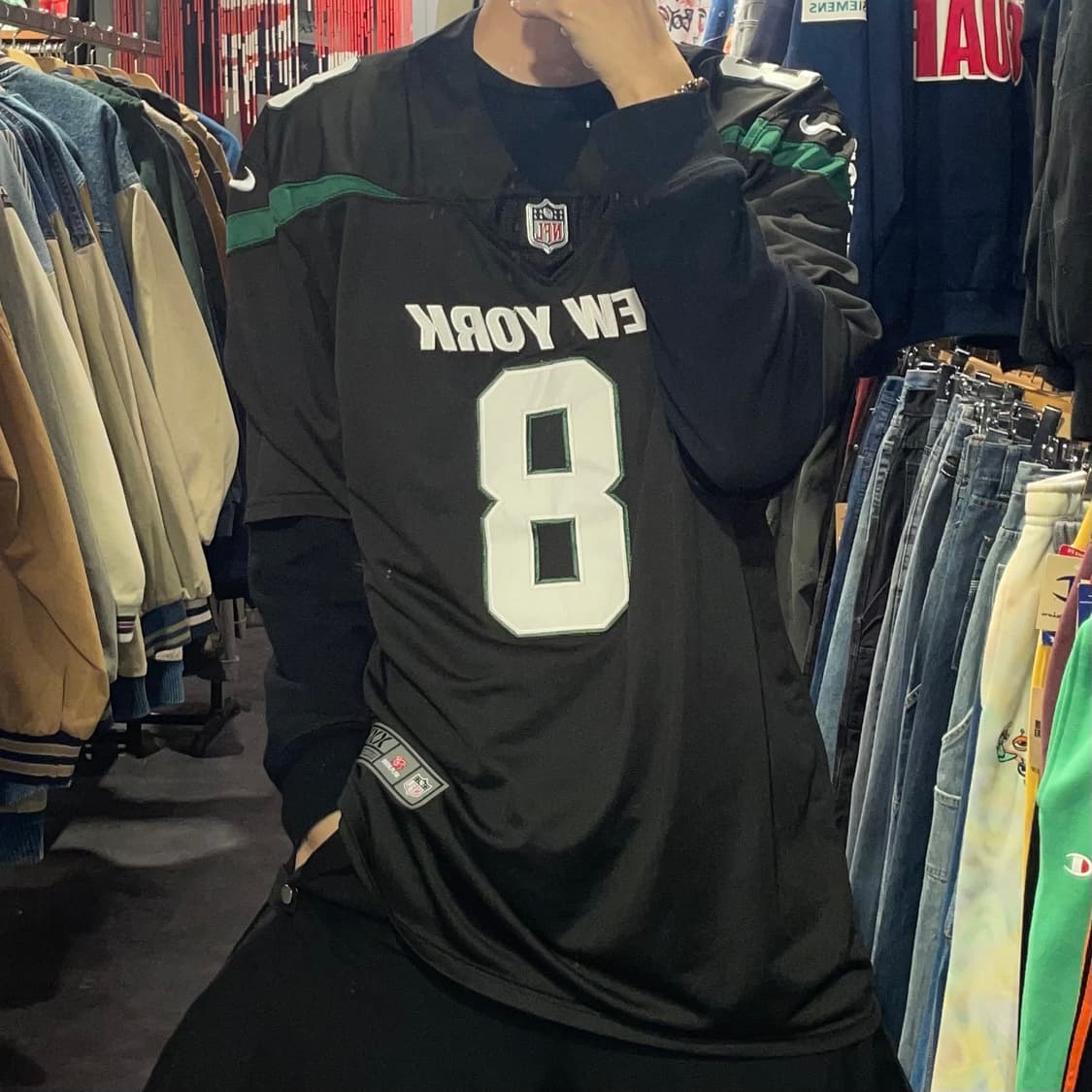 [IM] NFL X NIKE newyork No.8 RODGERS반팔져지 상품이미지2