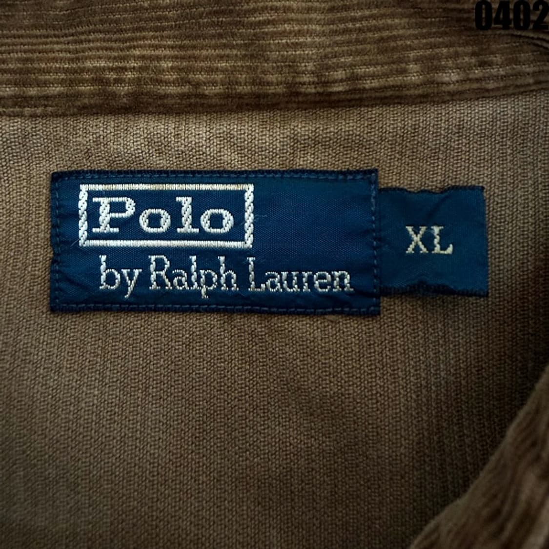 폴로 랄프로렌 코듀로이 셔츠 XL 0402 상품이미지4