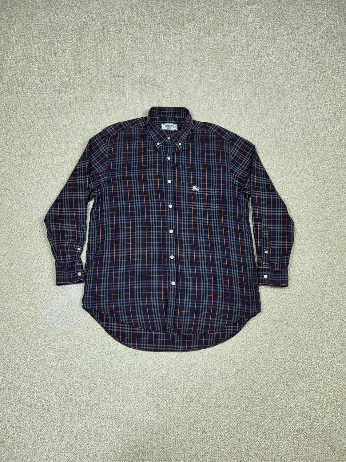 [버버리] 빈티지 체크 코튼 긴팔 셔츠 | S00115 상품이미지1
