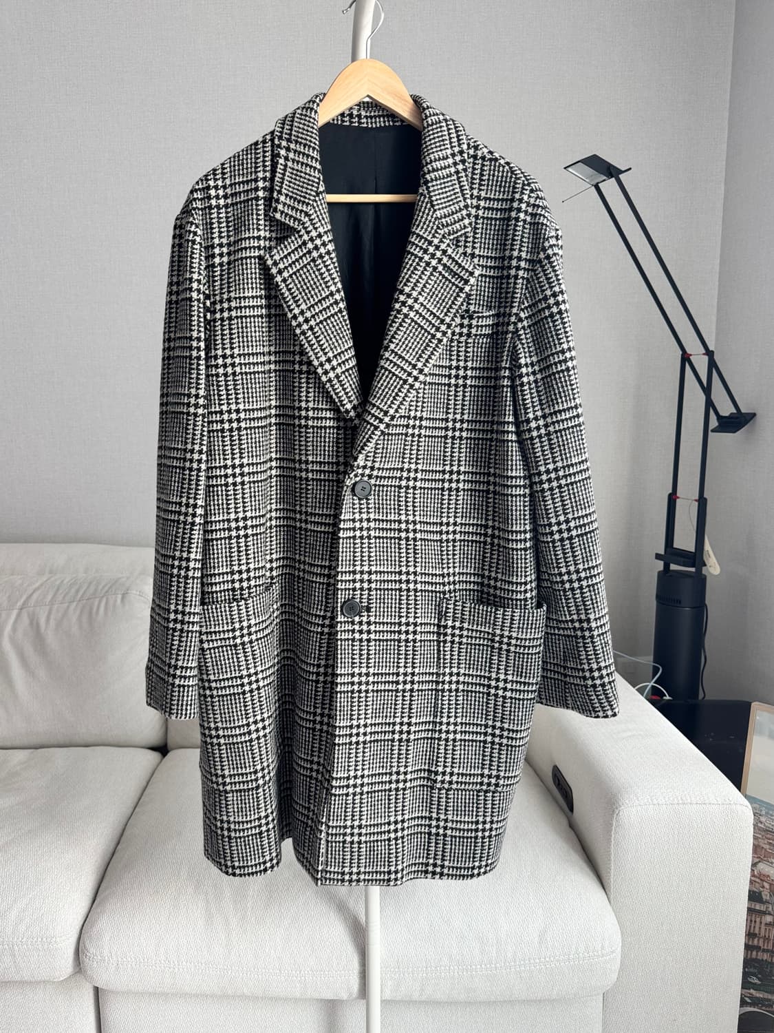 Ami Check Coat 상품이미지3