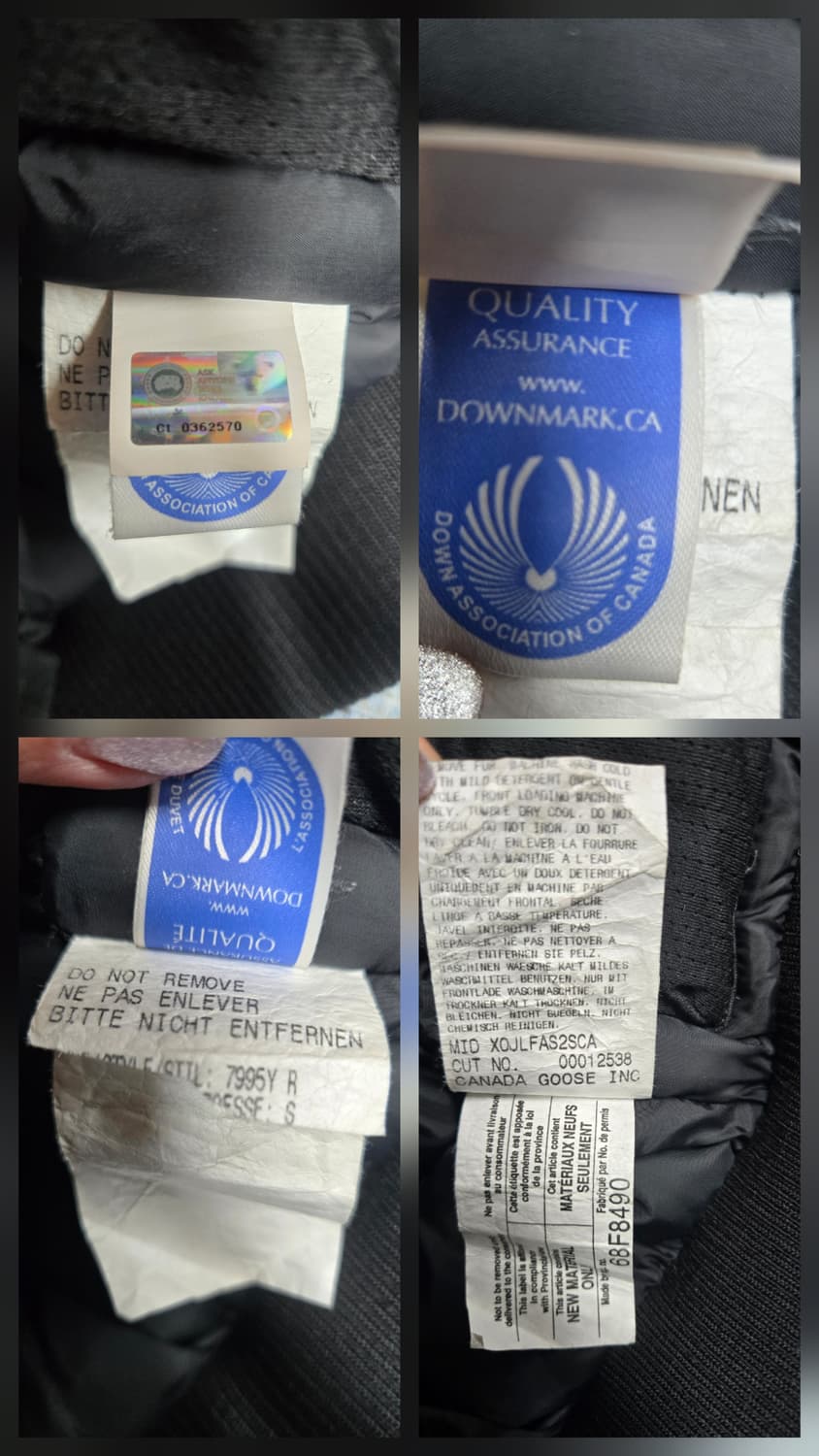 캐나다구스 키즈 칠리왁 봄버 블랙 S(7~8) 상품이미지10