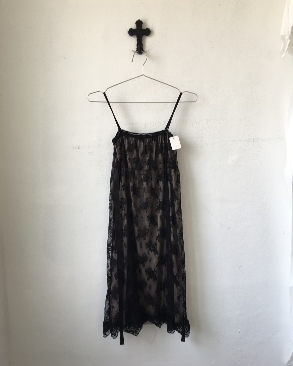 Flower pattern lace sleeveless onepiece 상품이미지2