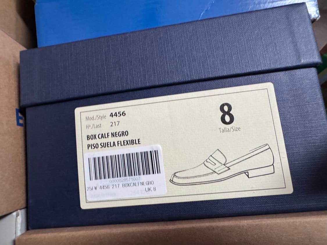 버윅 4456 로퍼 블랙 uk8    상품이미지6