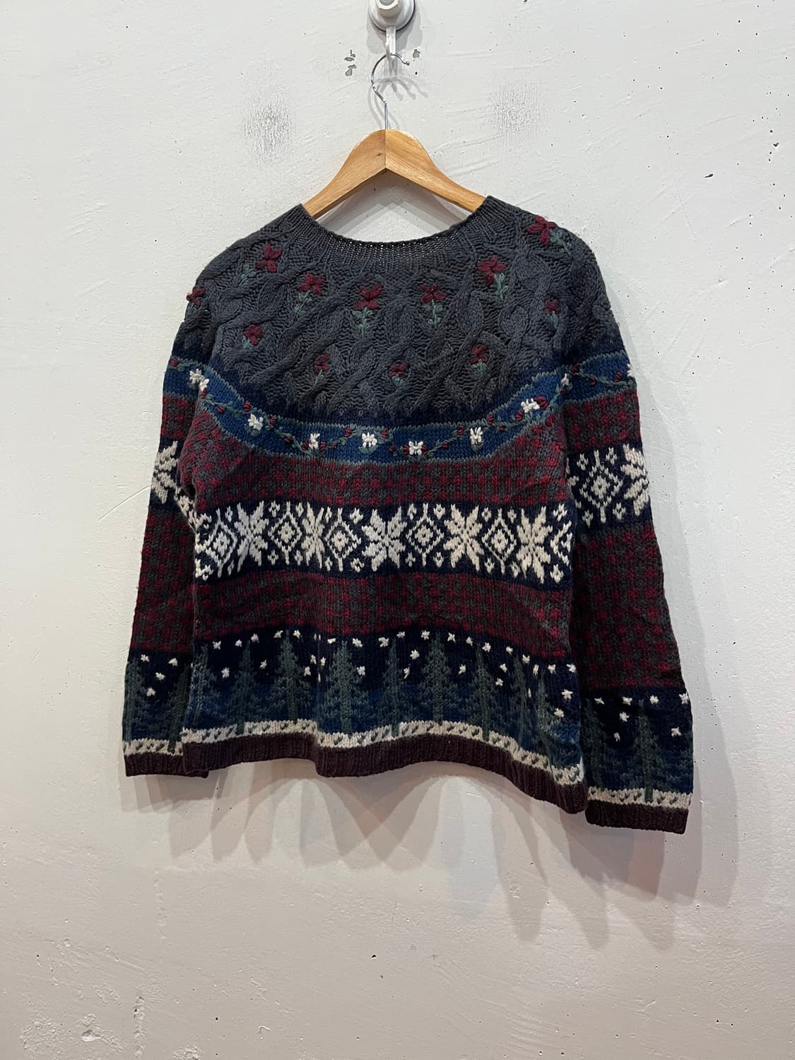 에어로포스테일 울 노르딕 니트 스웨터 우먼즈 상품이미지4