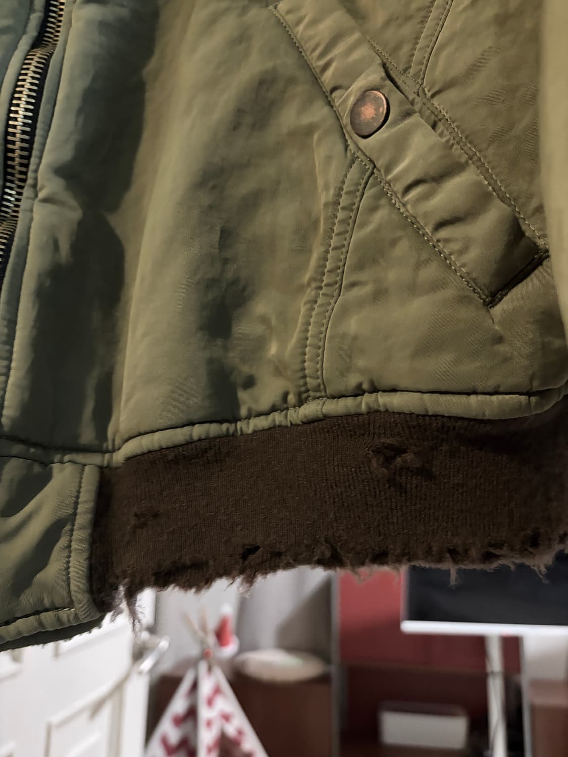 (2) 안셀름 ma-1 올리브 상품이미지5