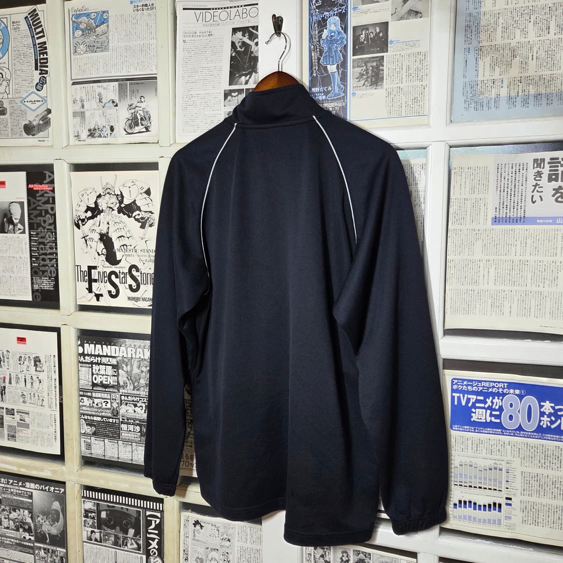 JPN 챔피온 실버 로고 네이비 배색 져지 상품이미지5