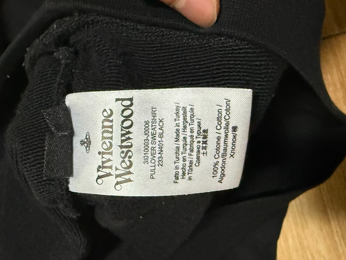 비비안 웨스트우드 후드티 XXL 상품이미지4