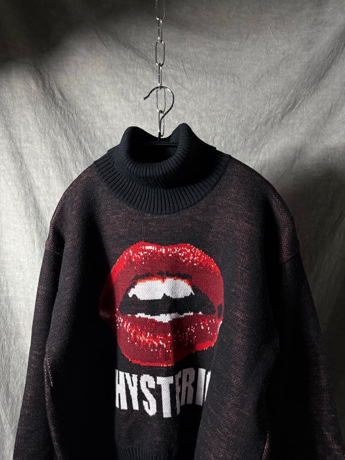 HYSTERIC GLAMOUR Lips Turtle Neck Knit 상품이미지4