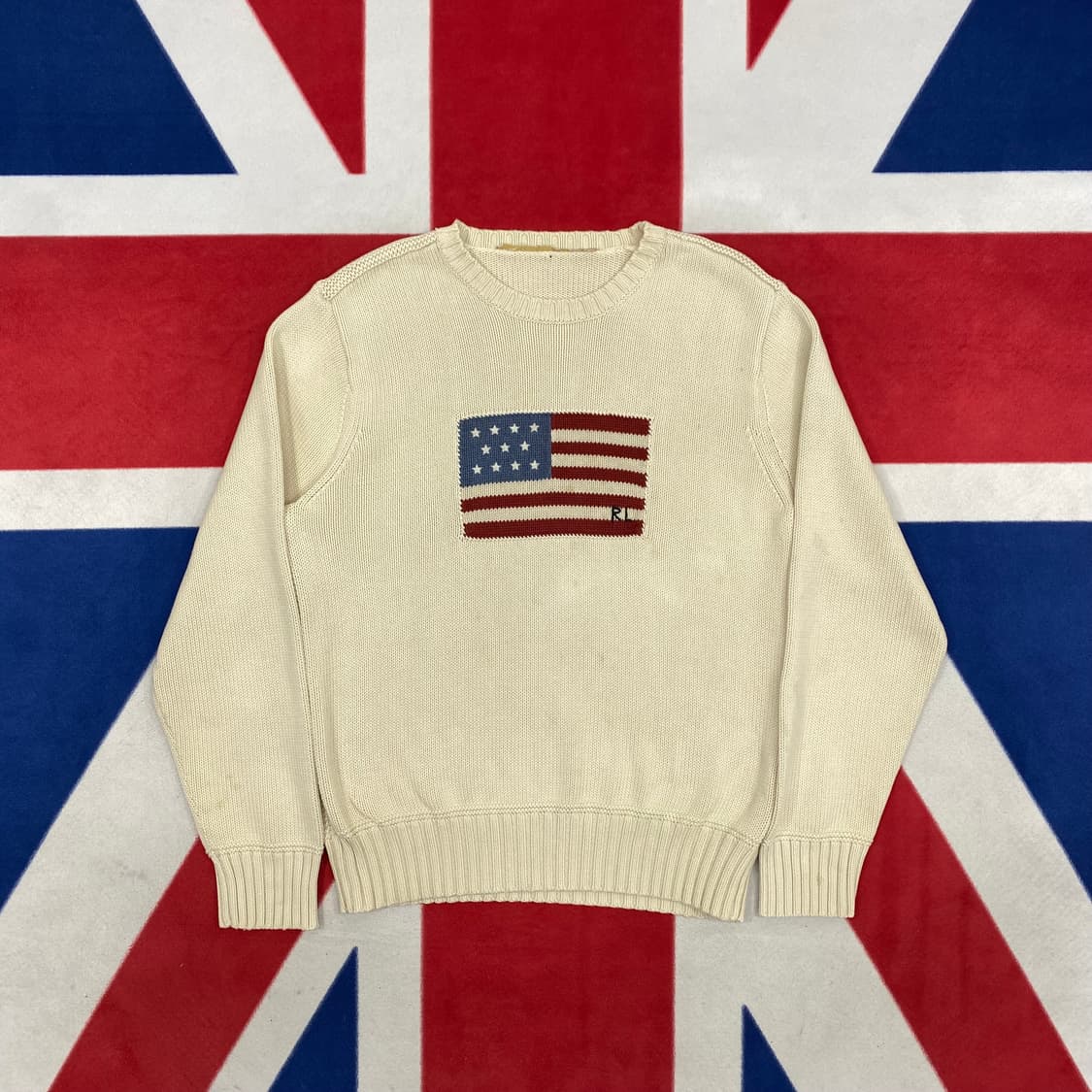 폴로진스 성조기 니트 M  상품이미지1