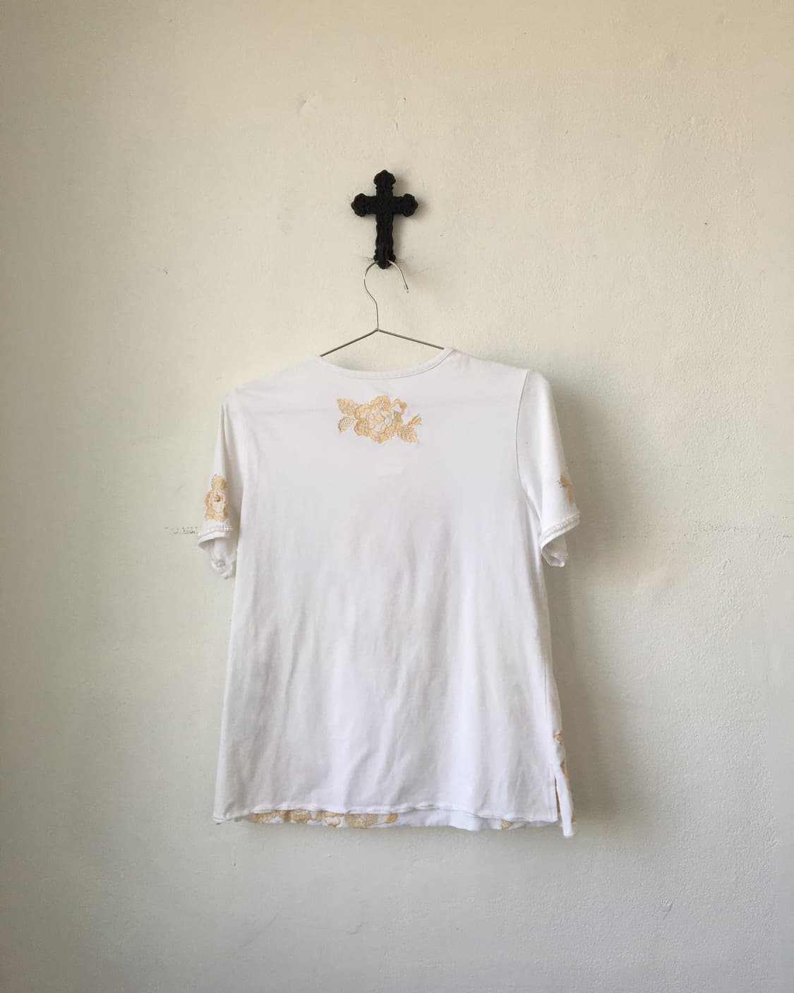 Needle work patch point t shirt 상품이미지3