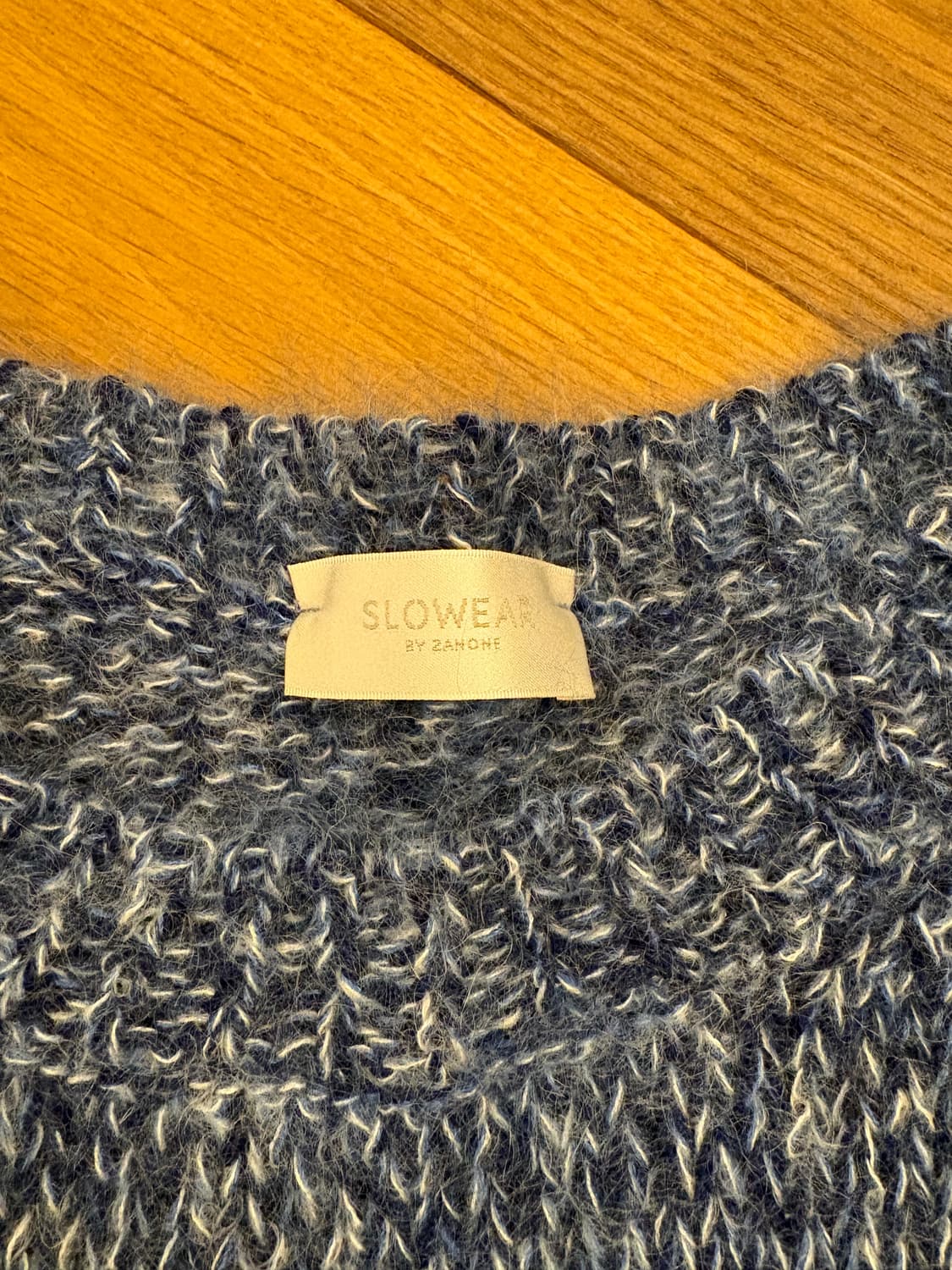 (새상품) 슬로웨어 니트 M 상품이미지3