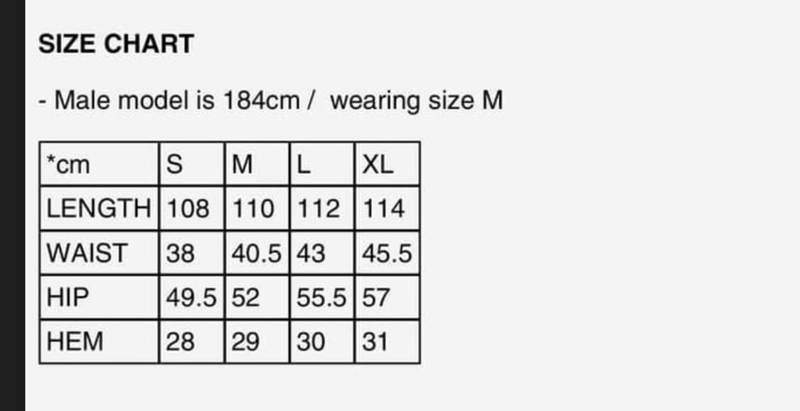 AEsynctx에이시네틱스 Scar wide pants (S) 상품이미지4