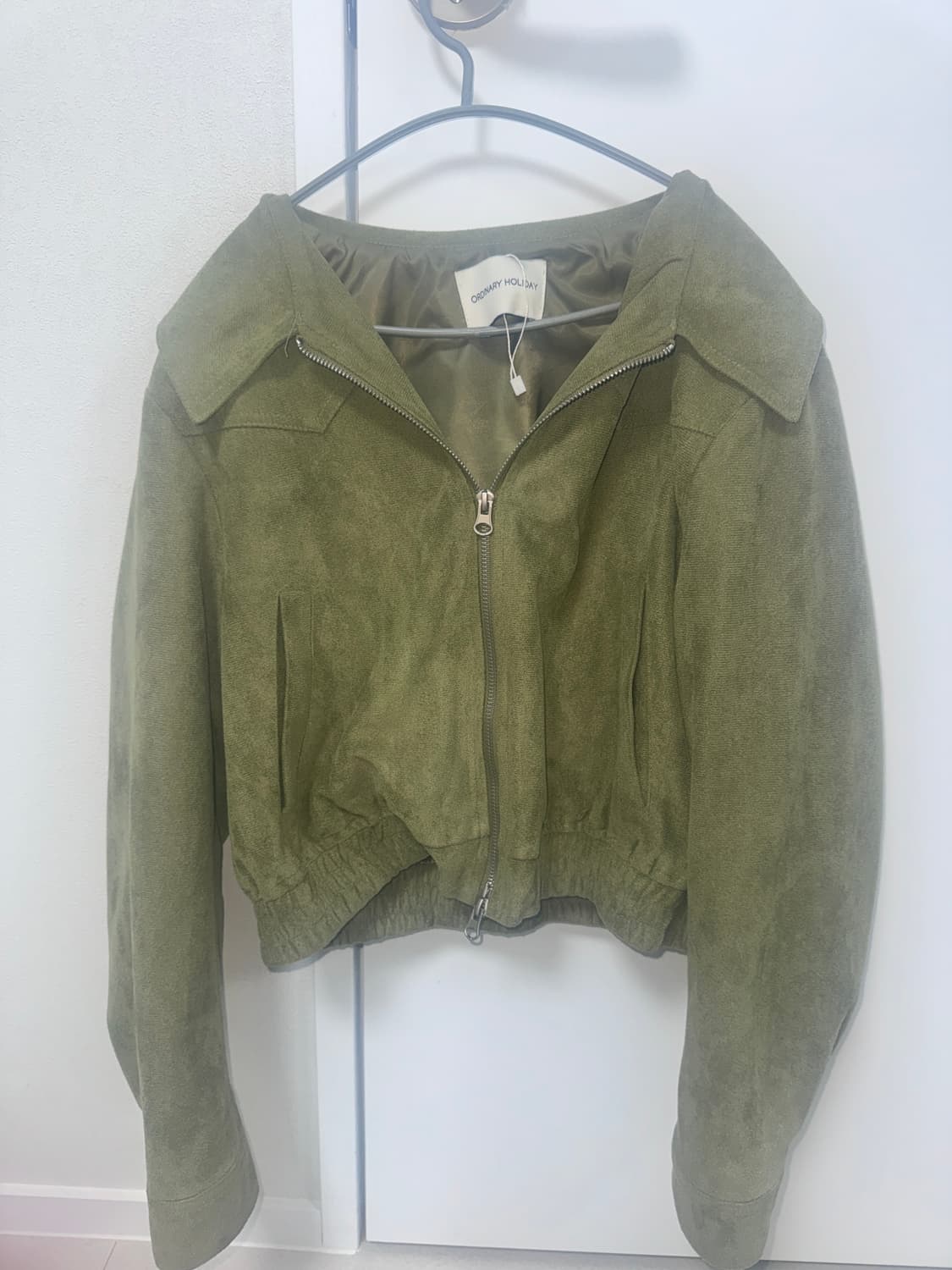 오디너리 홀리데이 스웨이드 숏자켓 상품이미지1