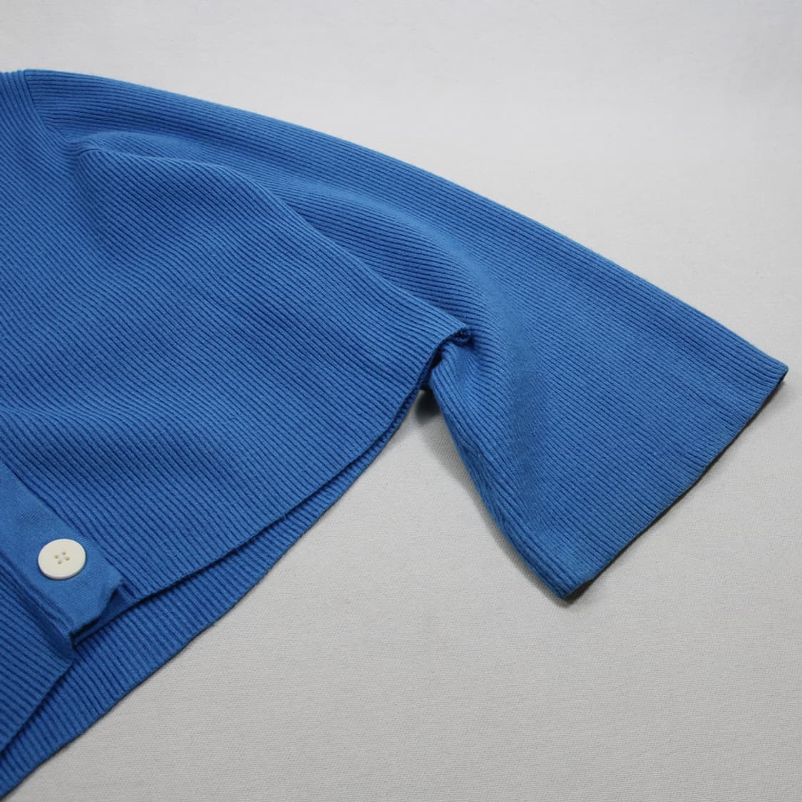 Ray BEAMS 골지 크롭 가디건 (여성용) 상품이미지6