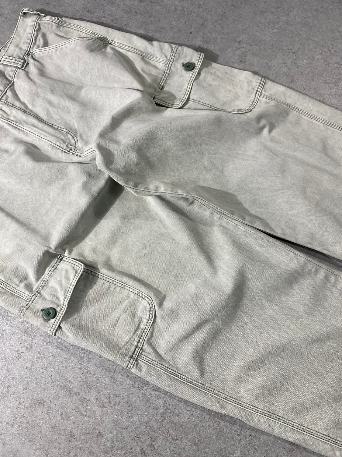 [38] Dickies 디키즈 오버사이즈 데님 카고 워크팬츠 상품이미지3