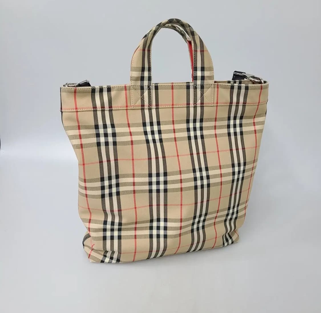 버버리 로고 아플리케 토트백겸 크로스백 OS 상품이미지2