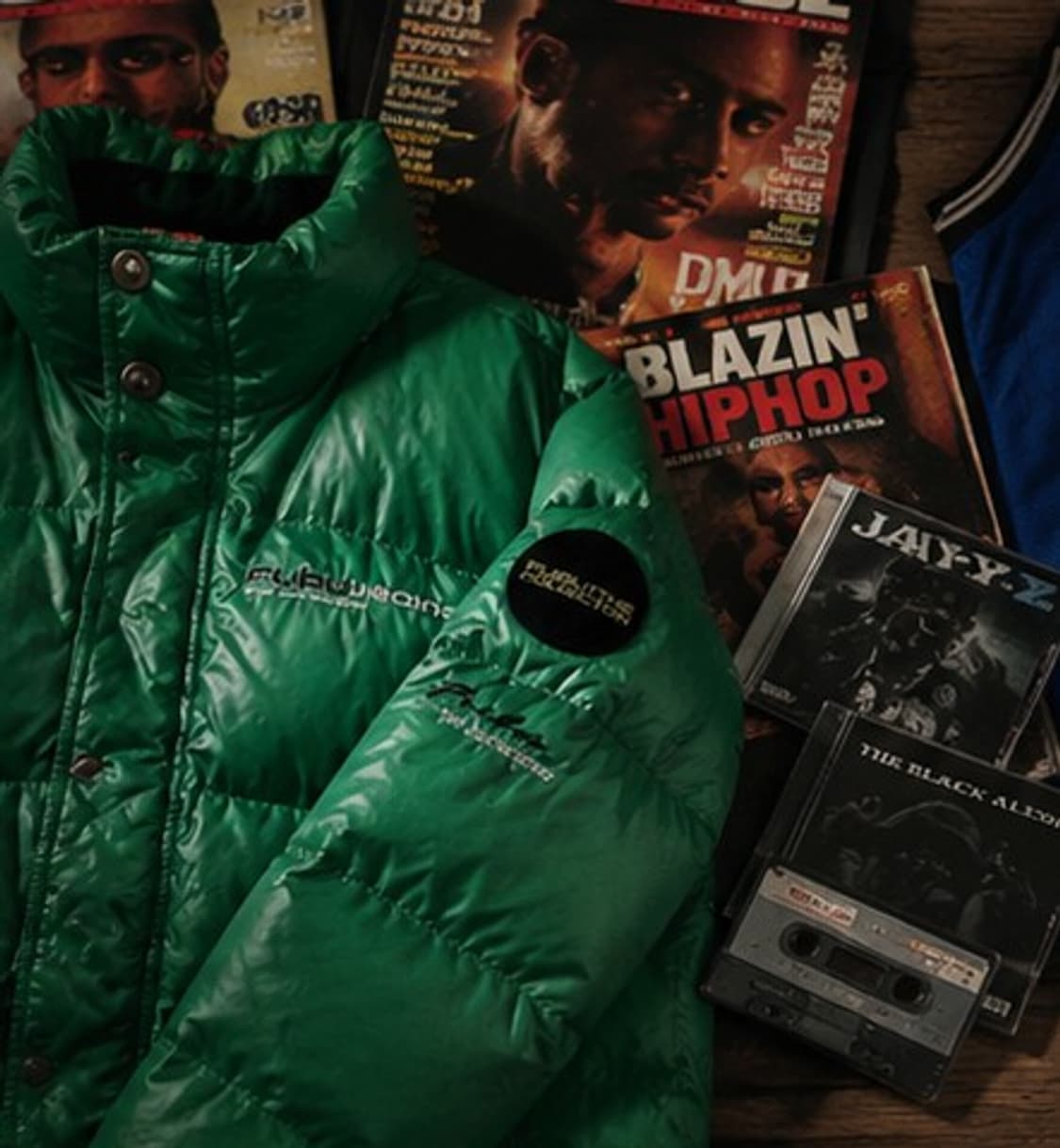 Vintage FUBU Down Jacket 상품이미지2