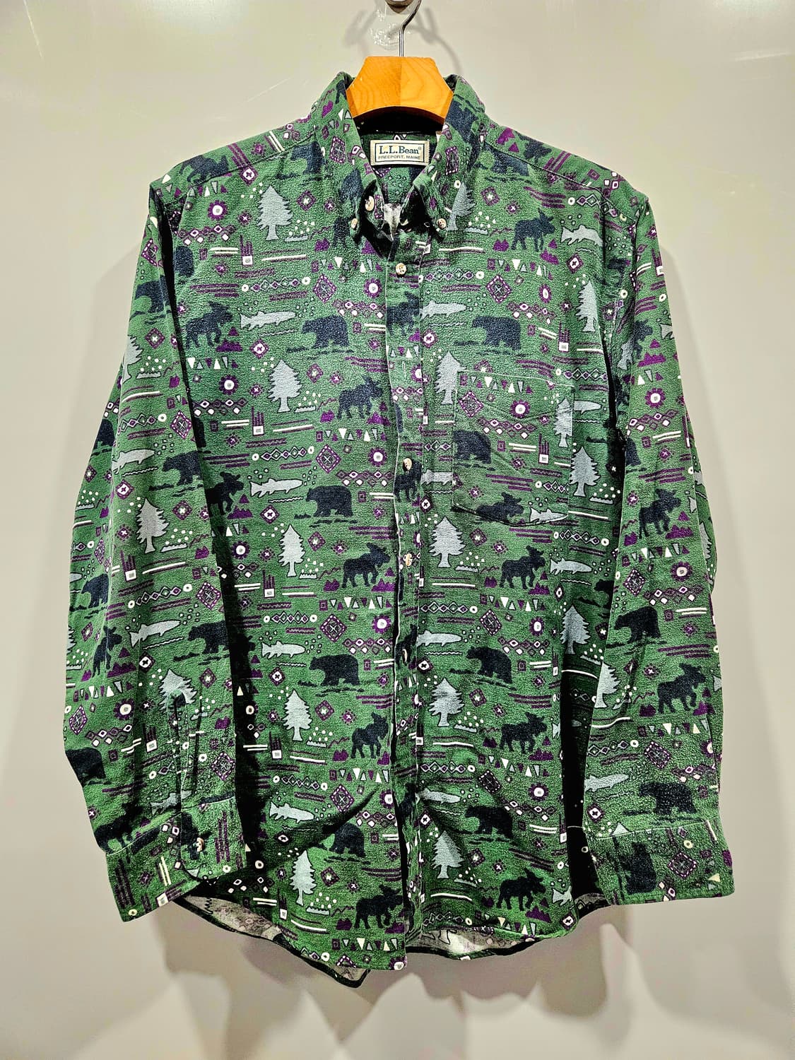 L.L. BEAN / 엘엘빈 USA 플랄넬 카라셔츠 (95) 상품이미지1