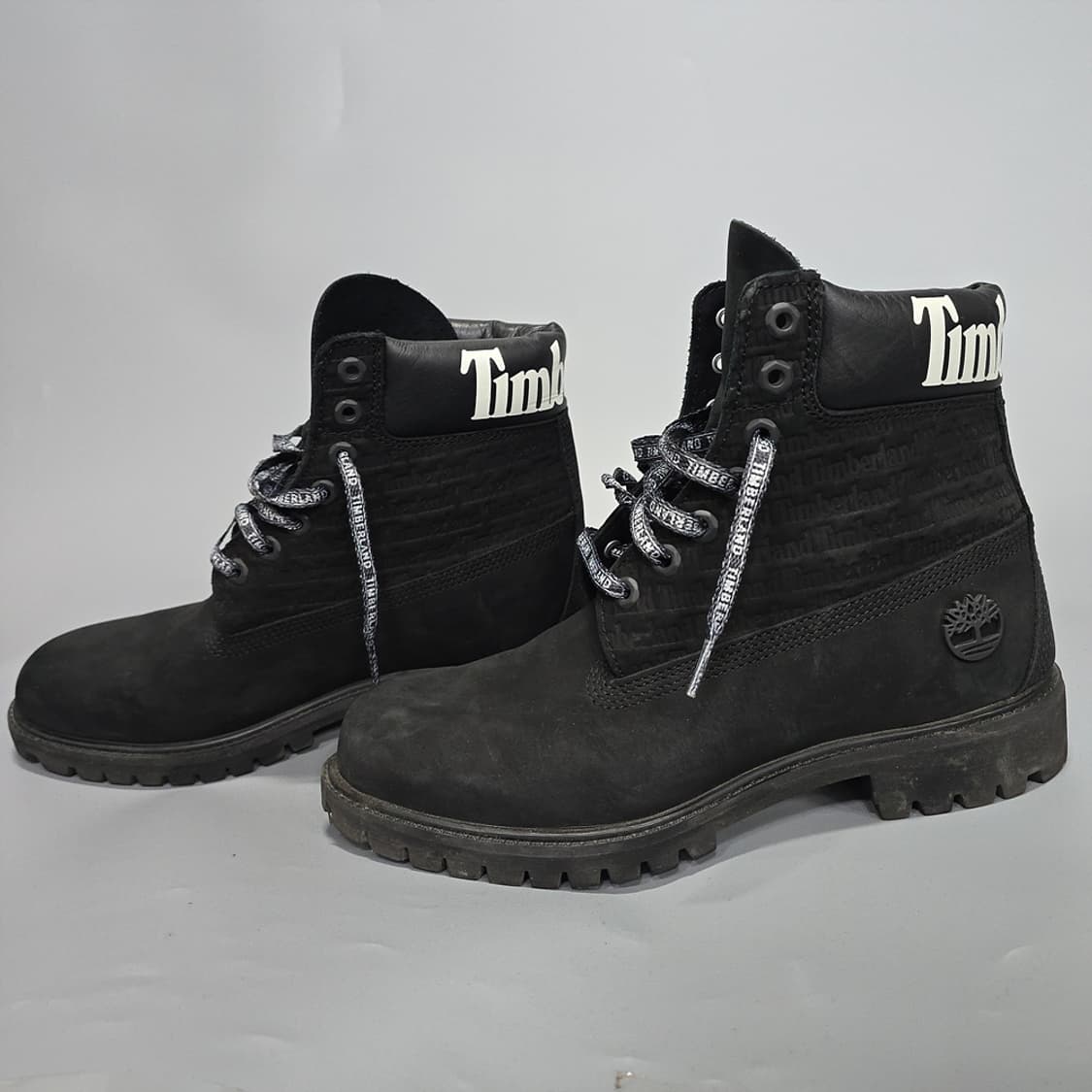 팀버랜드(Timberland) 6인치 워커 부츠 블랙 275 상품이미지2