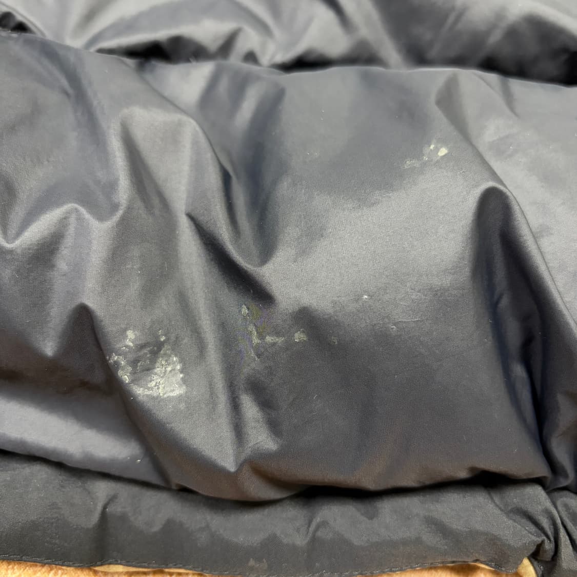 노스페이스 키즈 카모 구스다운 패딩 조끼 140 상품이미지5