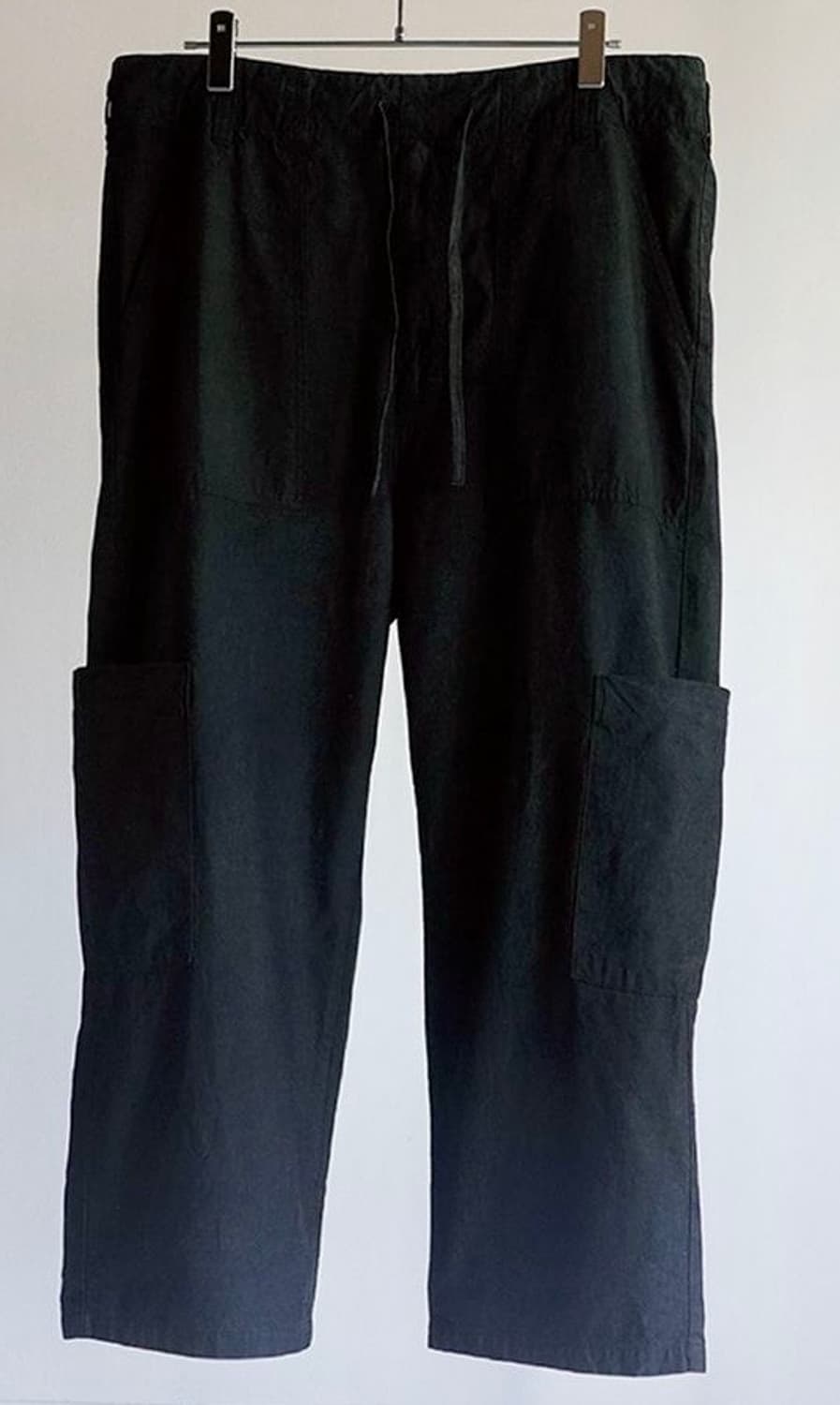 Ancellm 안셀름 샴브레이 베이커 카고 팬츠 상품이미지1