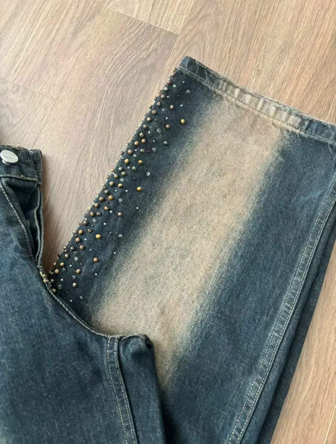 604 service beaded jean 604 서비스 팬츠 진  상품이미지3