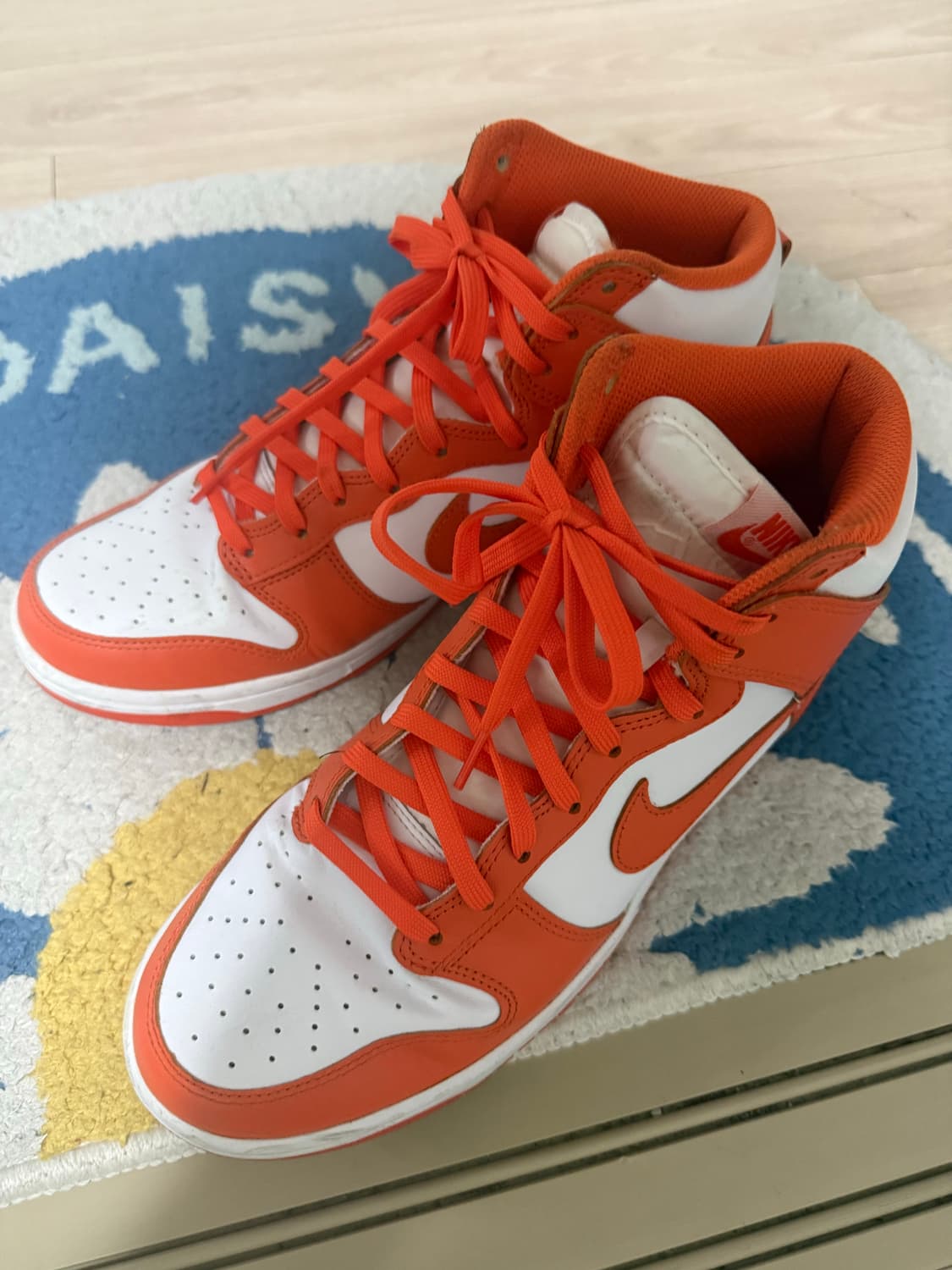 나이키 덩크 하이 오랜지 상품이미지2