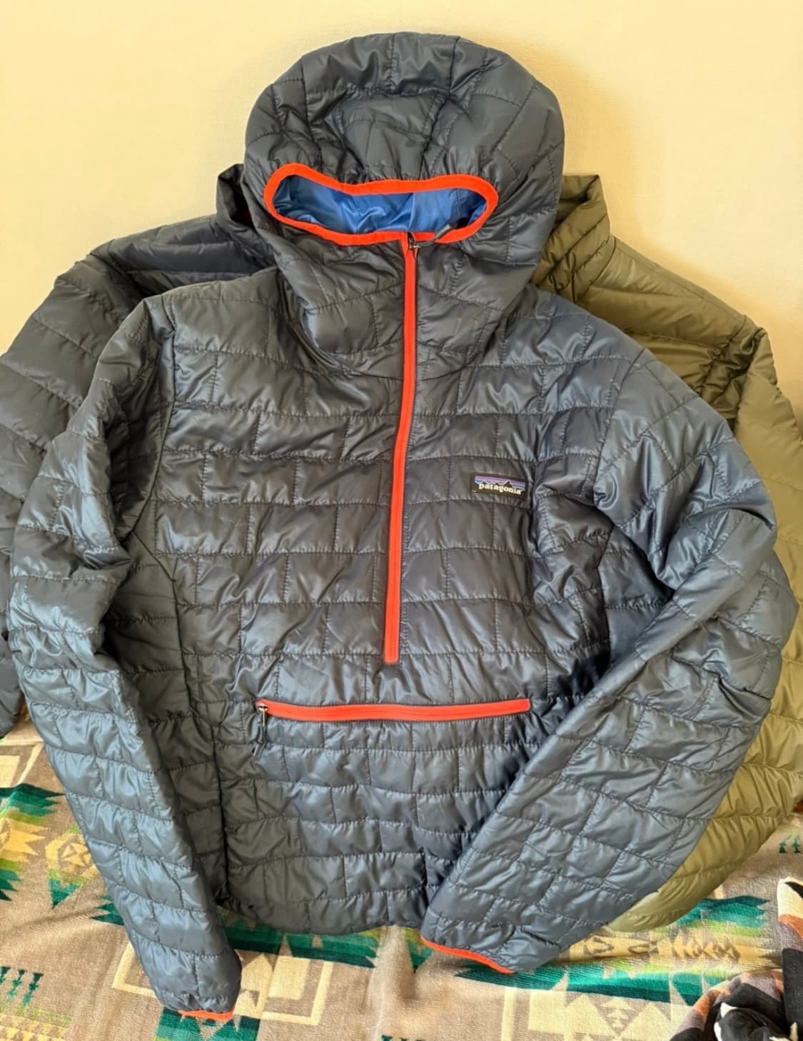 파타고니아 나노퍼프 아노락 후디 다크네이비 s 상품이미지1