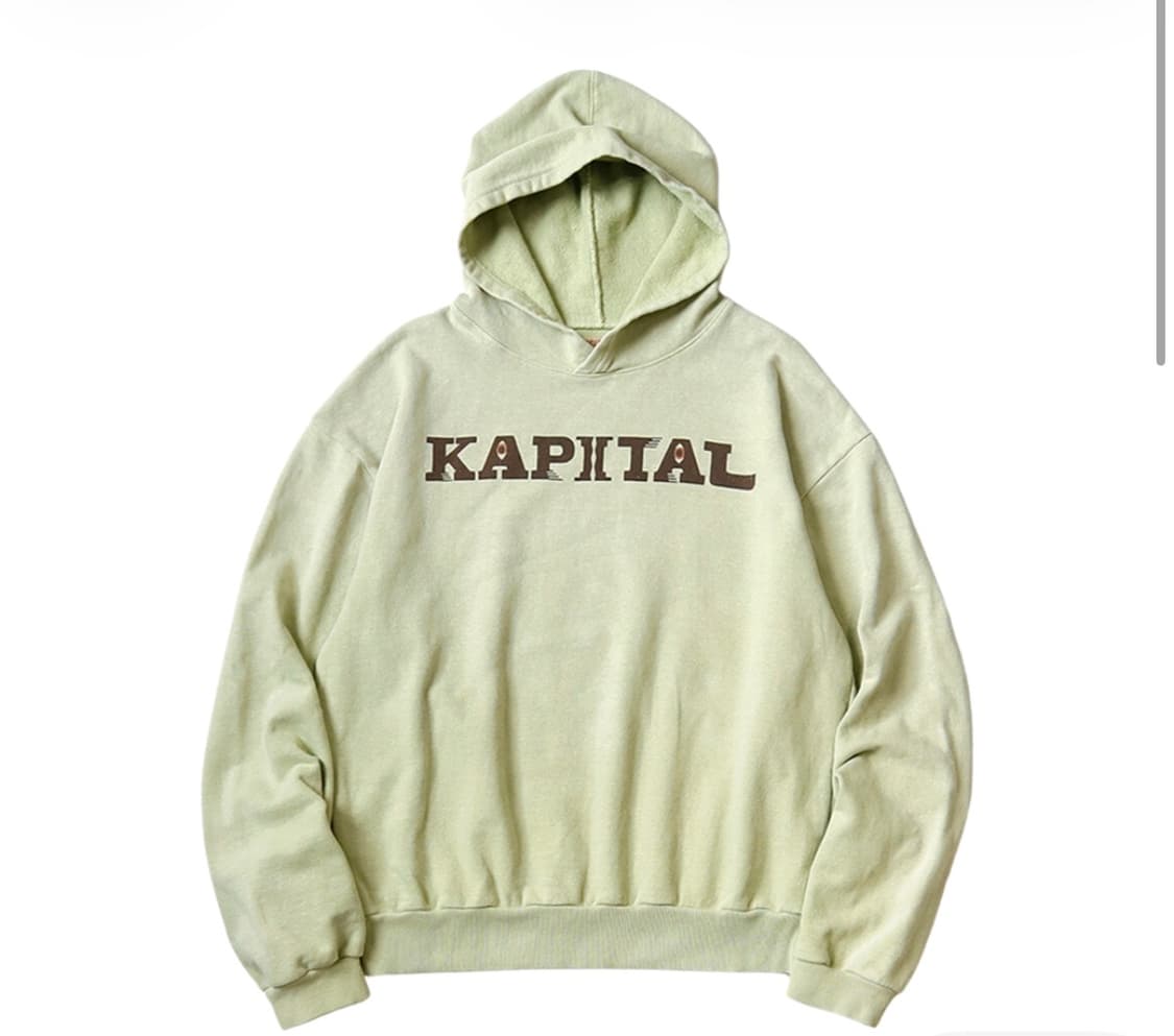 Kapital 캐피탈 플리스 후드 스웨트셔츠 스피크이지 4사이즈 상품이미지1