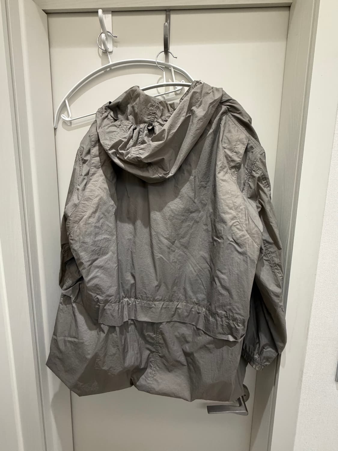 유스 원드브레이커 코트 베이지 m사이즈 상품이미지3