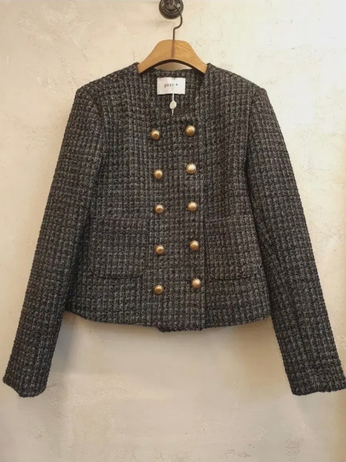 구즈guse 트위드 자켓 새상품  상품이미지4