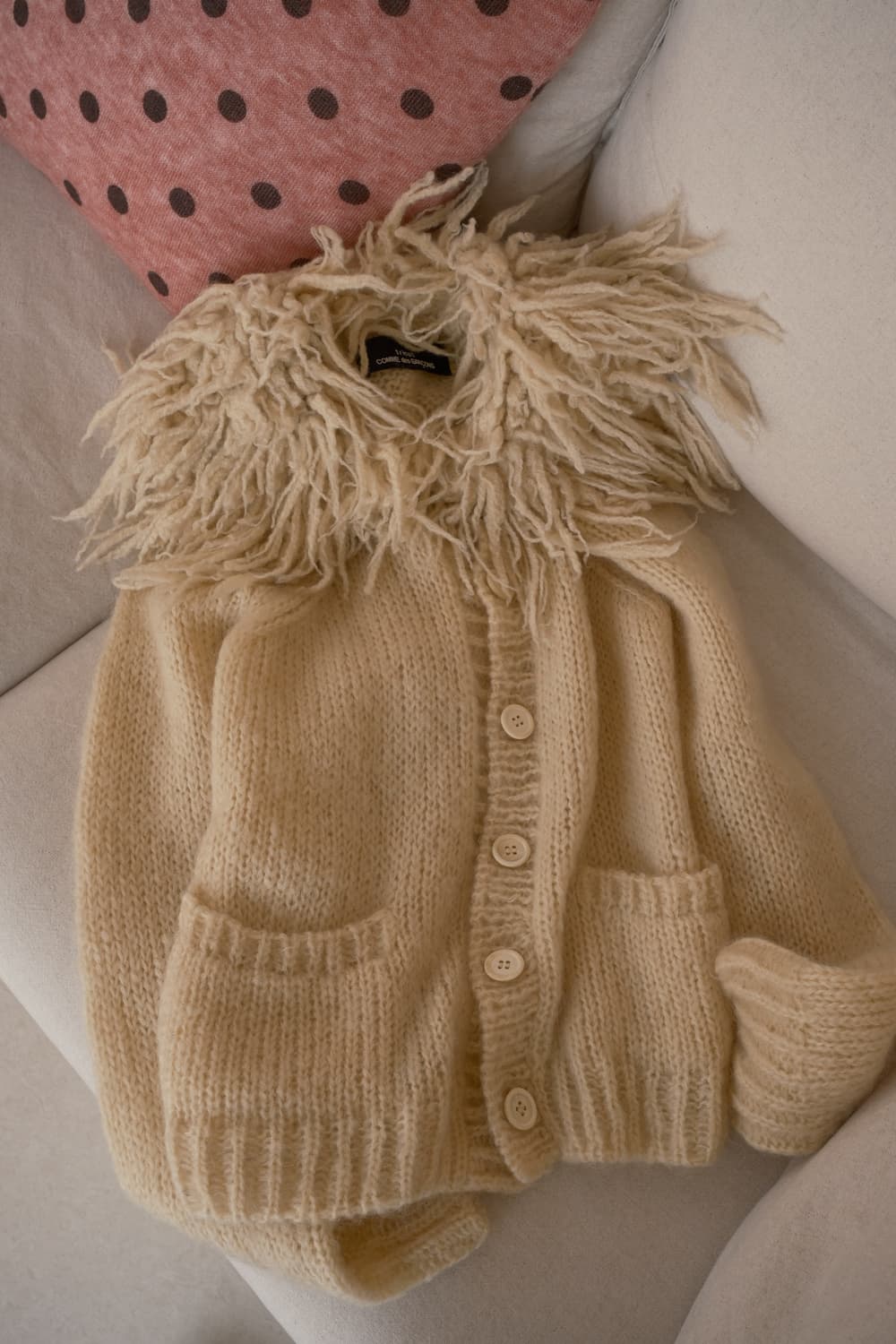 2005 Yarn fringe cardigan 상품이미지6