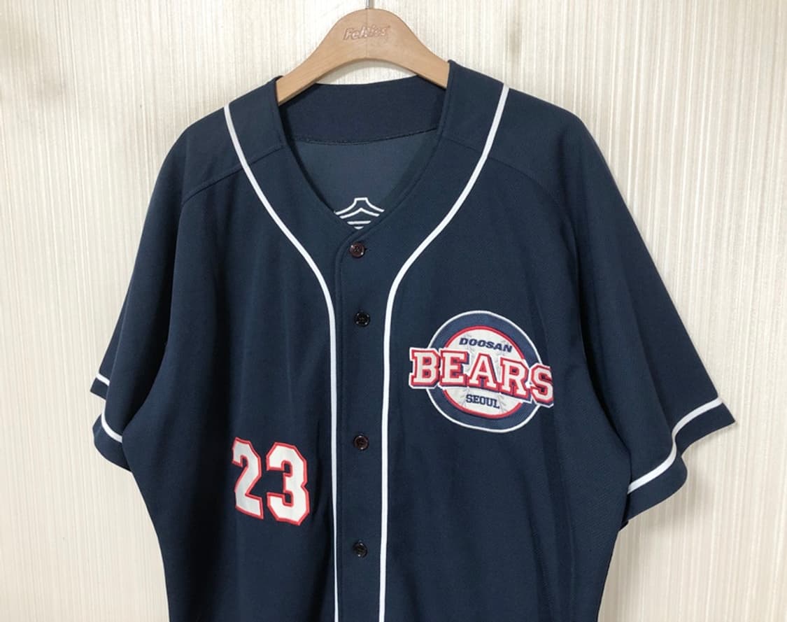 KBO 위팬 두산베어스 원정 선수실착 유니폼/져지 #23 최승환 상품이미지5