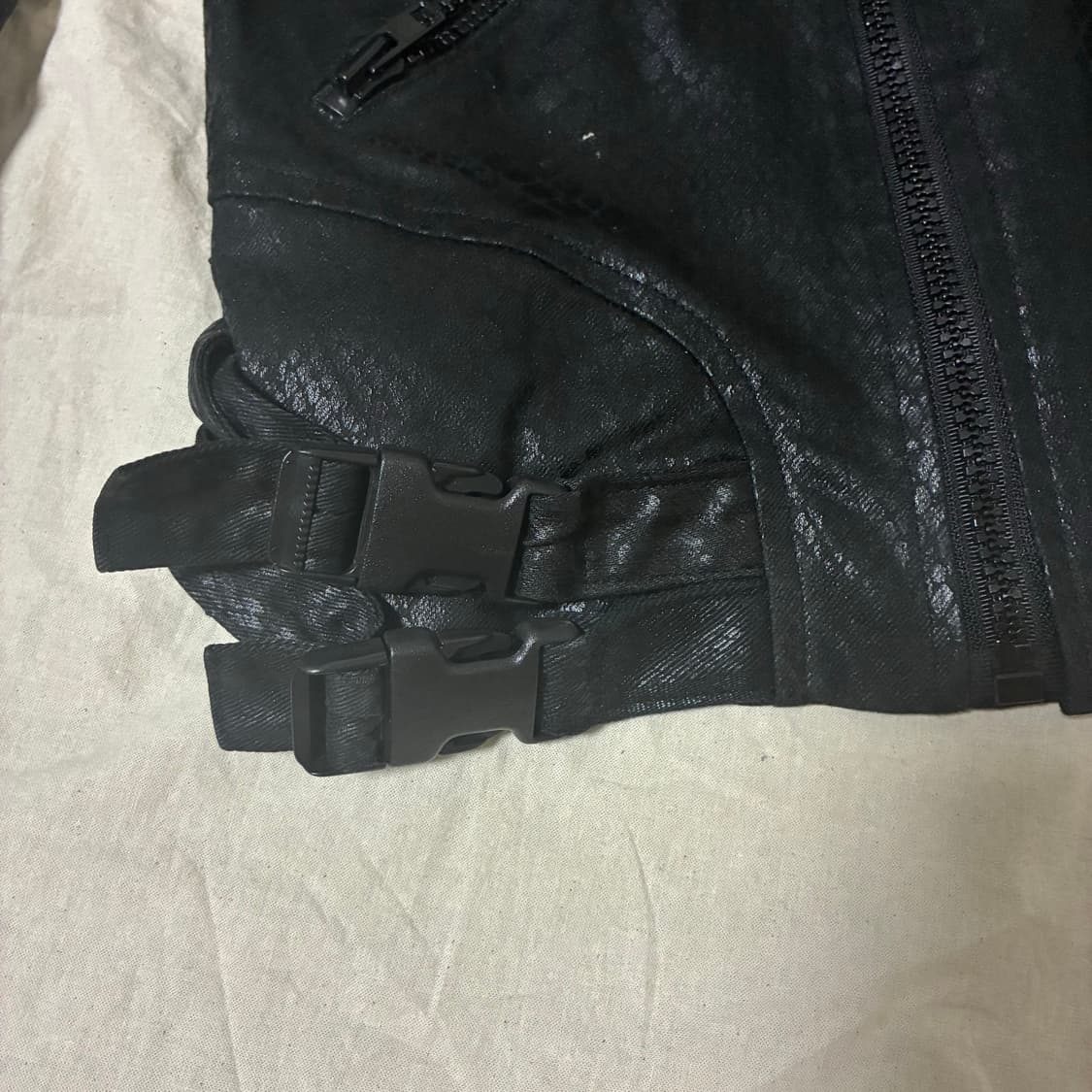 빈티지 크롭 라이더 자켓 상품이미지9