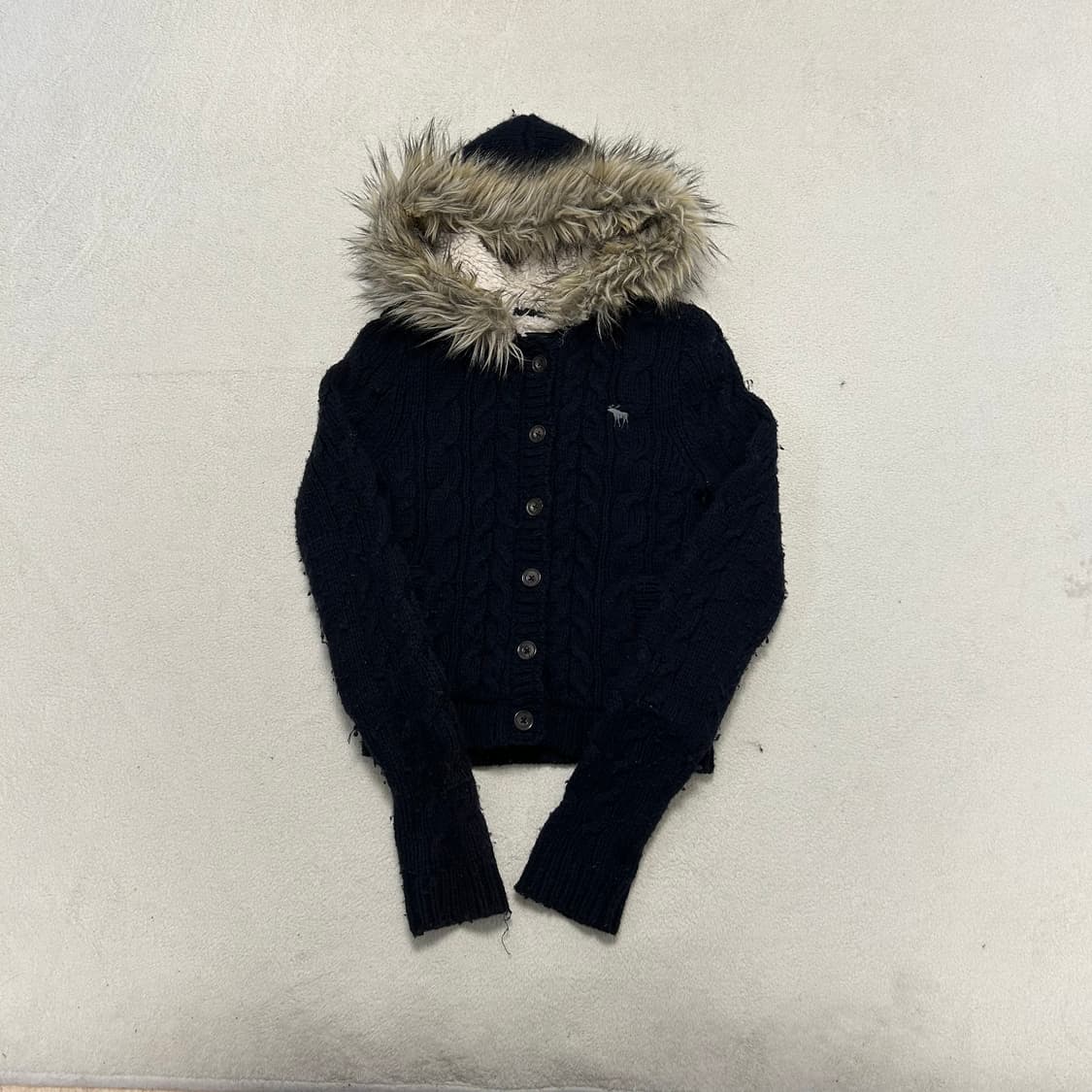 Abercrombie Wolf Jaw Knit Cardigan 상품이미지4